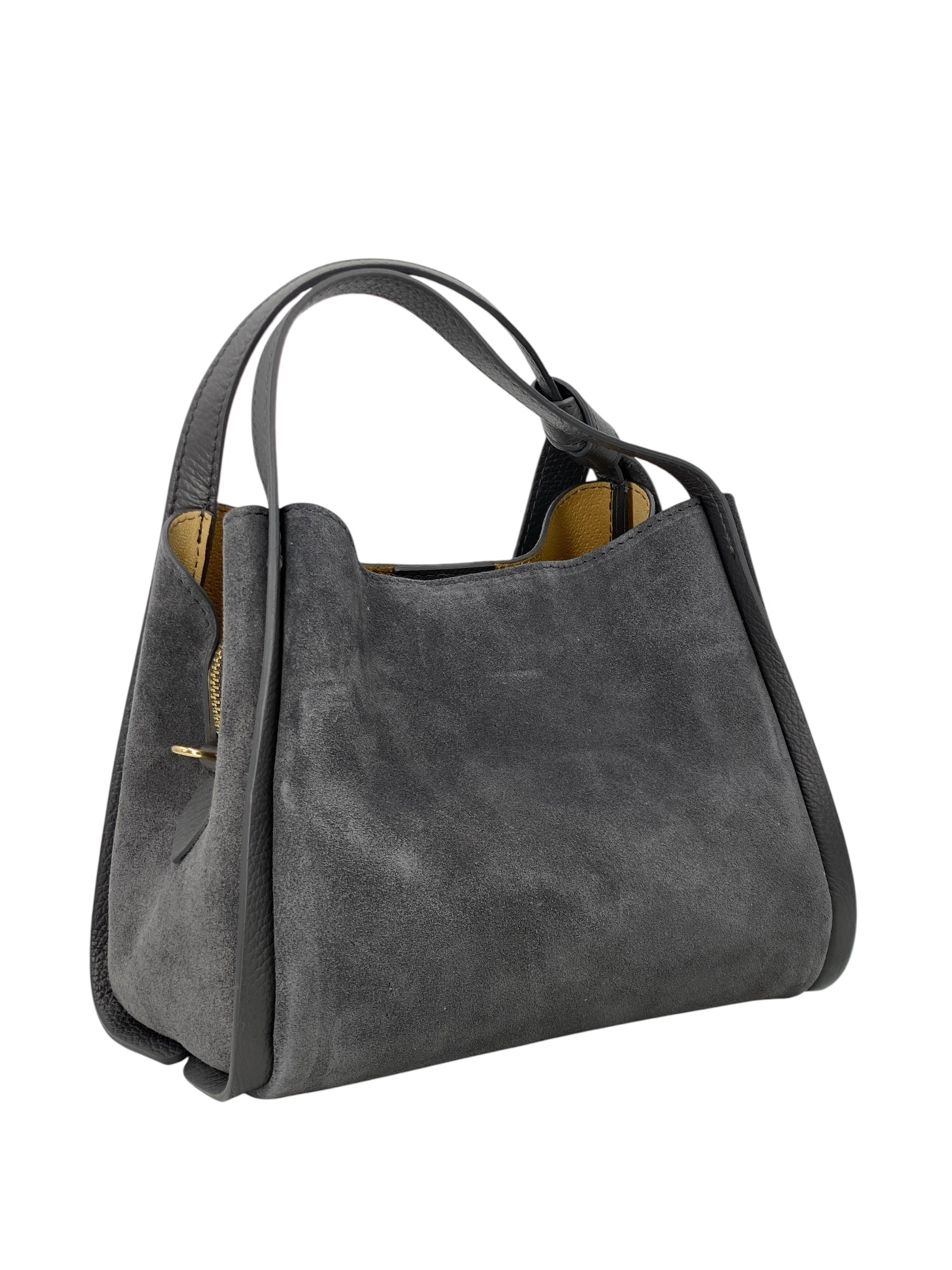 Colette – Women's handbag and shoulder bag in genuine Italian leather with double rigid handles