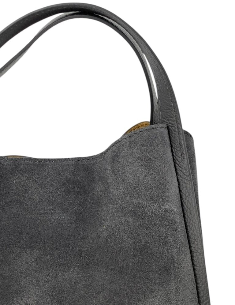 Colette – Women's handbag and shoulder bag in genuine Italian leather with double rigid handles