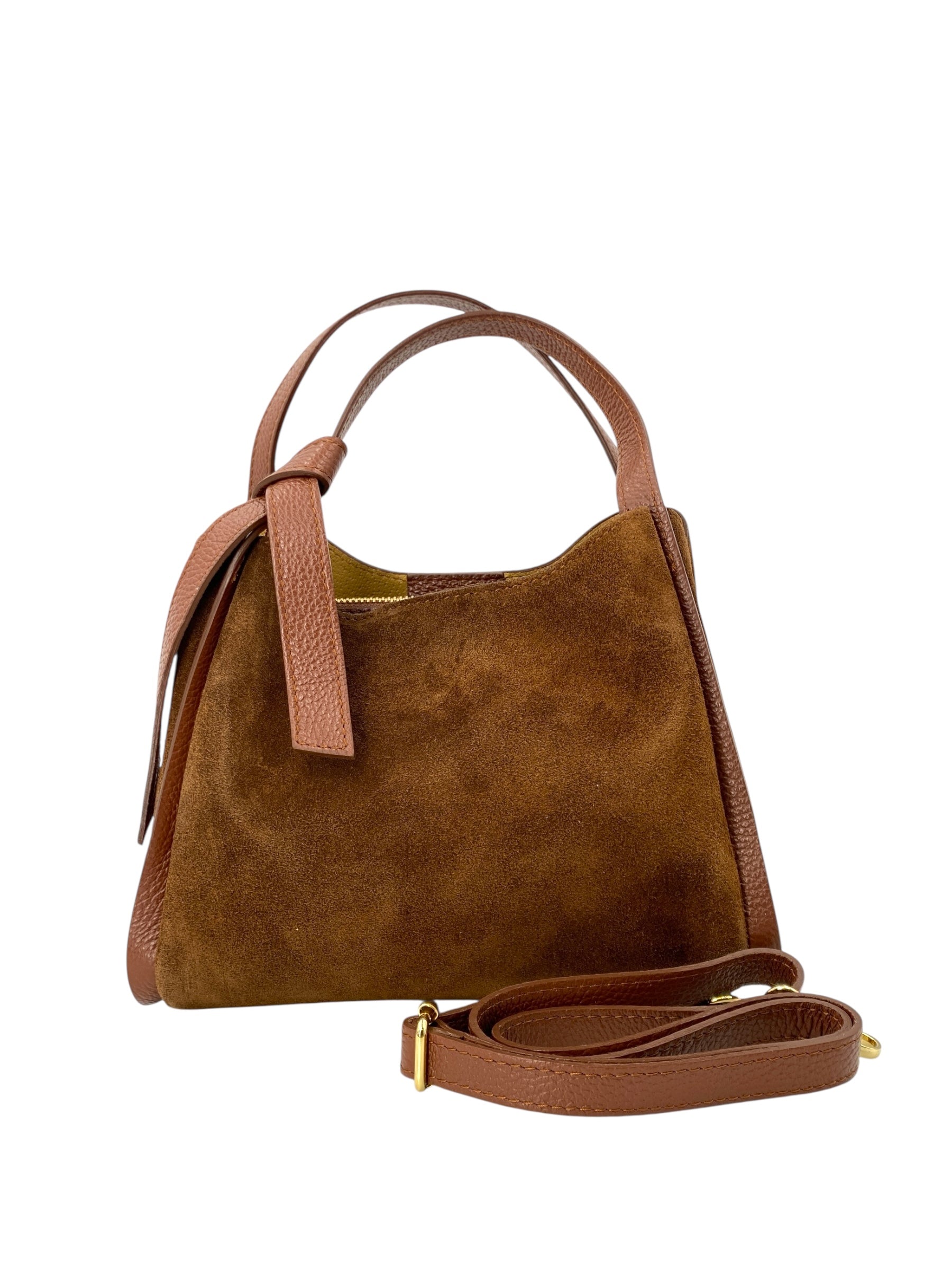 Colette – Women's handbag and shoulder bag in genuine Italian leather with double rigid handles