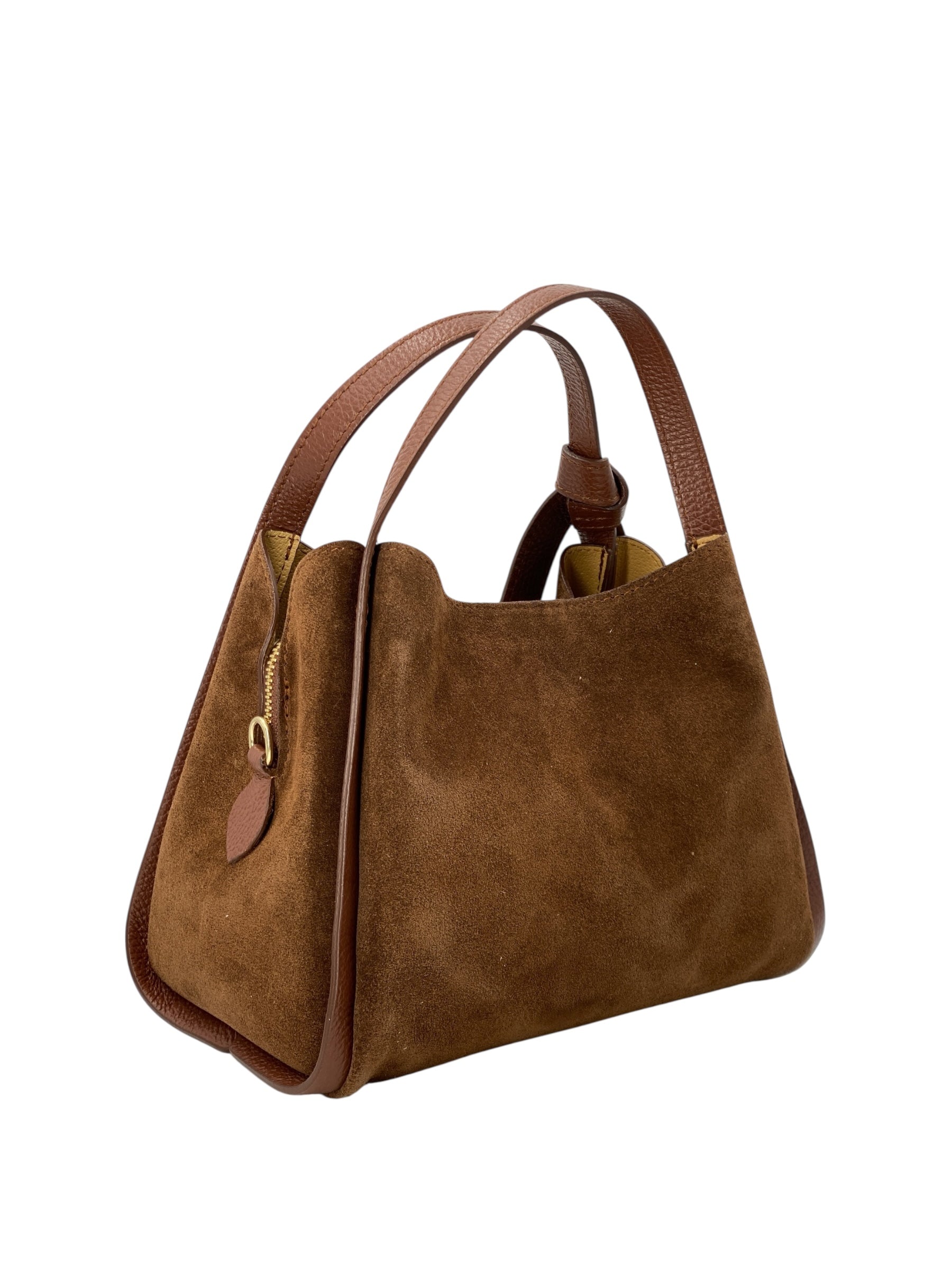 Colette – Women's handbag and shoulder bag in genuine Italian leather with double rigid handles