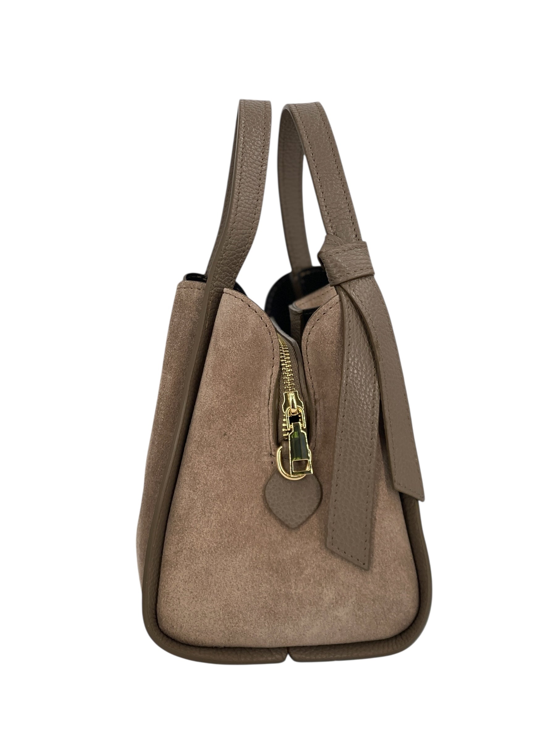 Colette – Women's handbag and shoulder bag in genuine Italian leather with double rigid handles