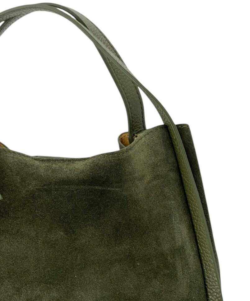 Colette – Women's handbag and shoulder bag in genuine Italian leather with double rigid handles