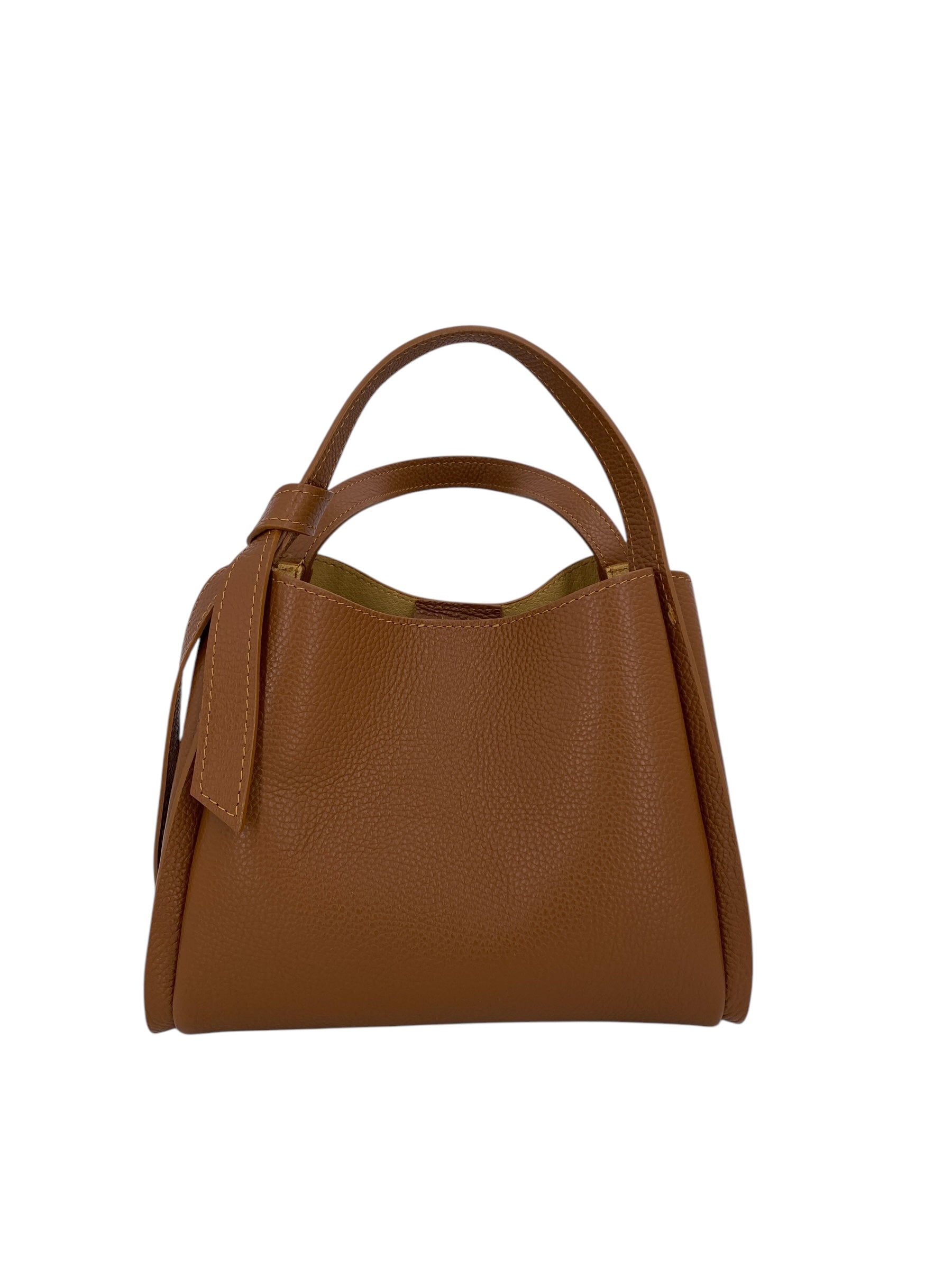 Colette – Women's handbag and shoulder bag in genuine Italian leather with double rigid handles