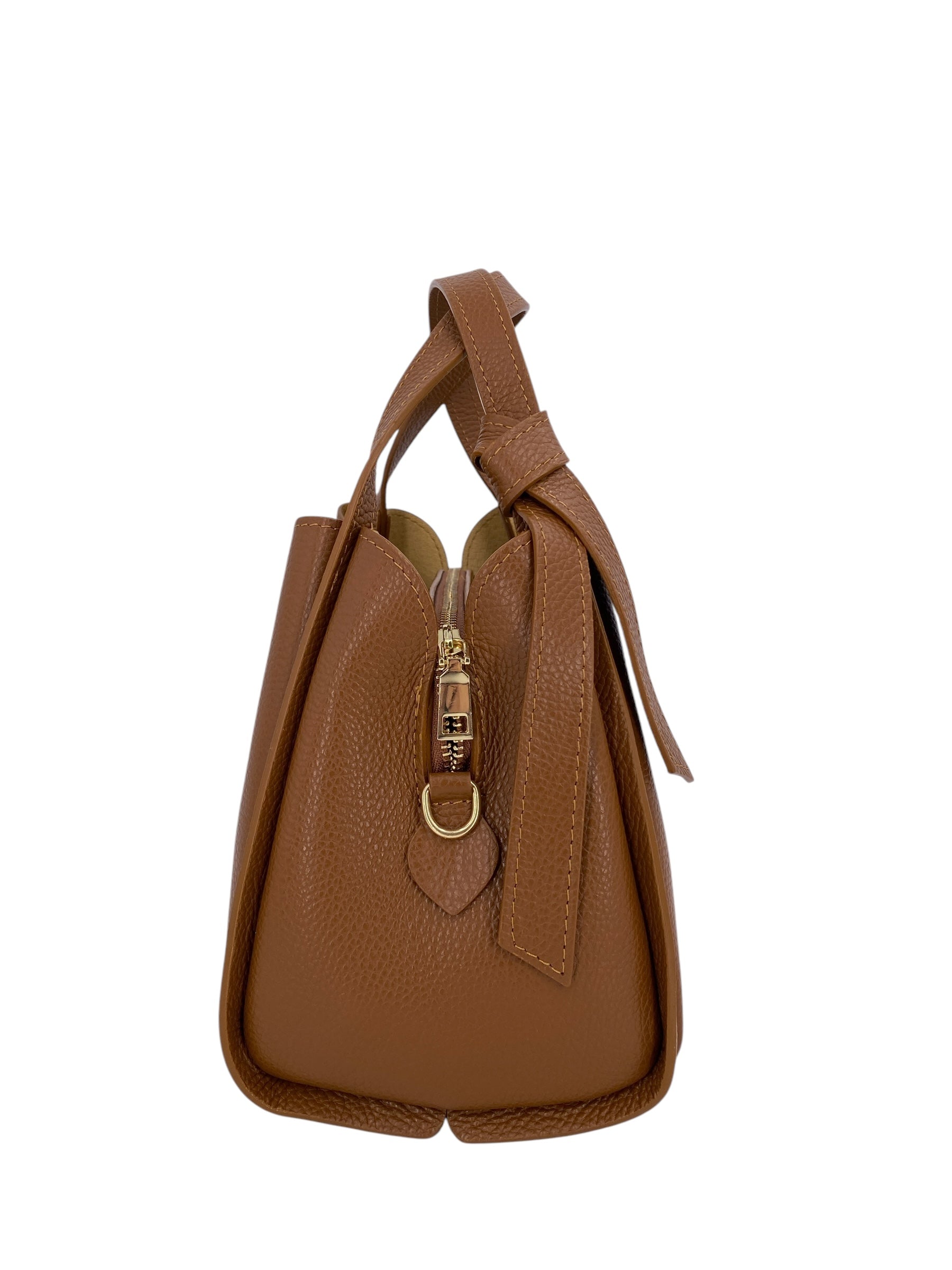 Colette – Women's handbag and shoulder bag in genuine Italian leather with double rigid handles