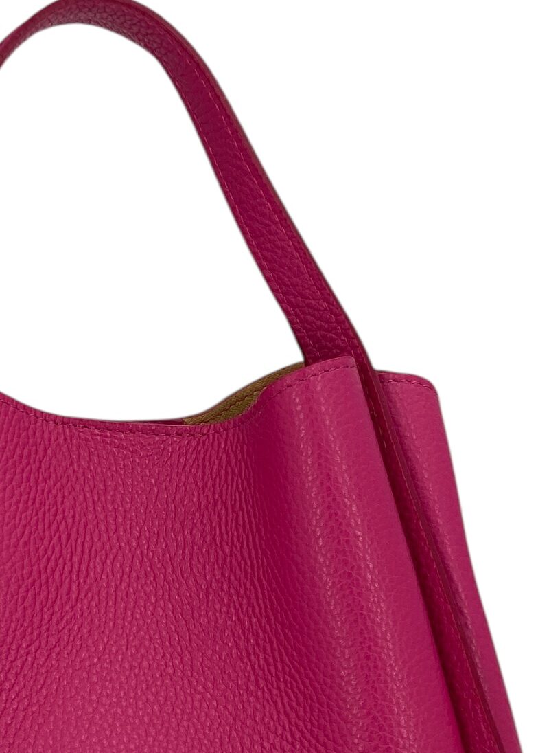 Colette – Women's handbag and shoulder bag in genuine Italian leather with double rigid handles