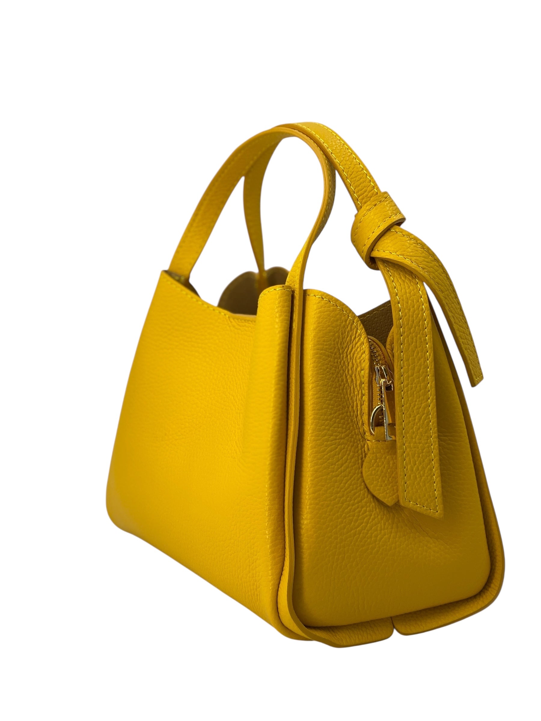 Colette – Women's handbag and shoulder bag in genuine Italian leather with double rigid handles