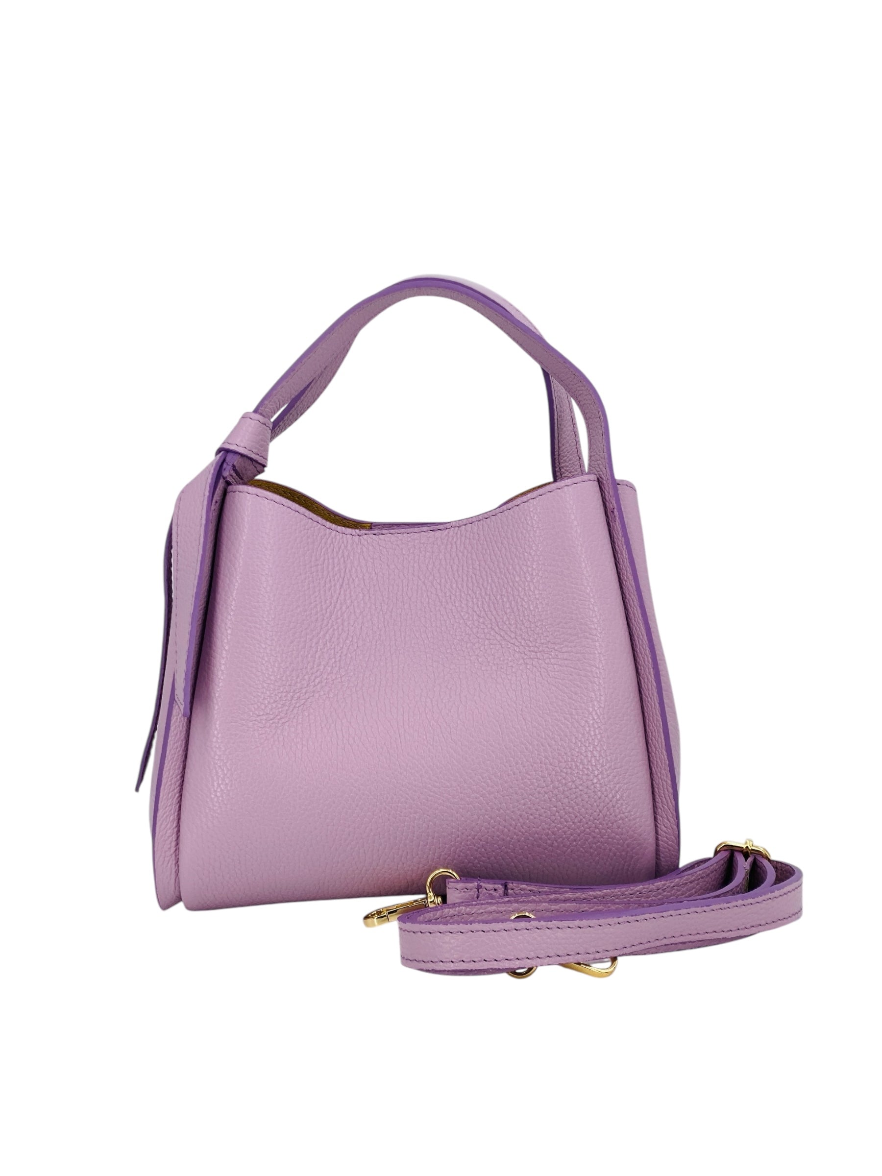Colette – Women's handbag and shoulder bag in genuine Italian leather with double rigid handles