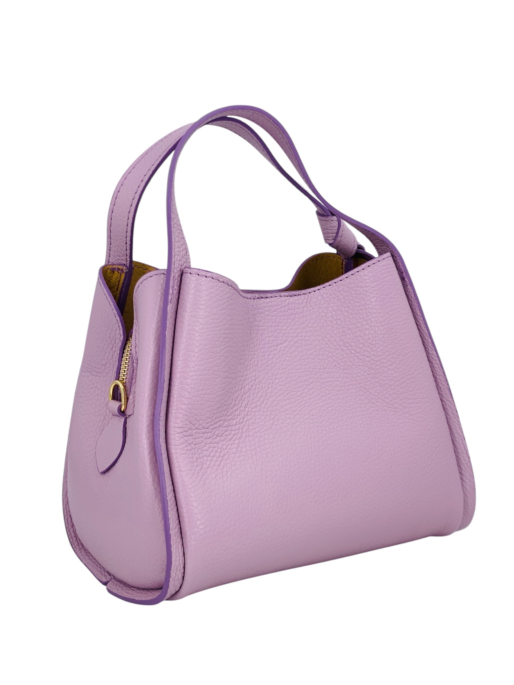 Colette – Women's handbag and shoulder bag in genuine Italian leather with double rigid handles