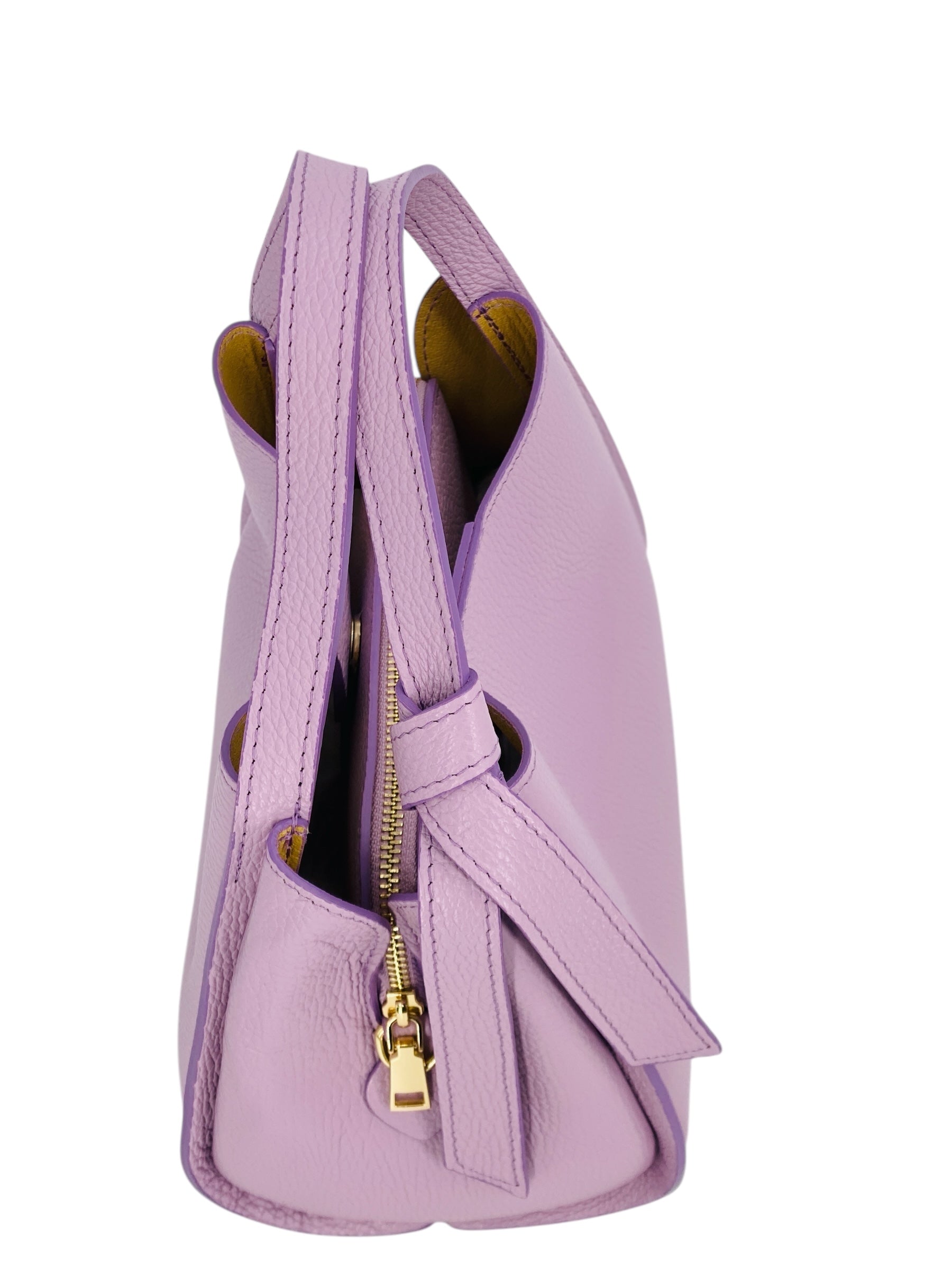 Colette – Women's handbag and shoulder bag in genuine Italian leather with double rigid handles