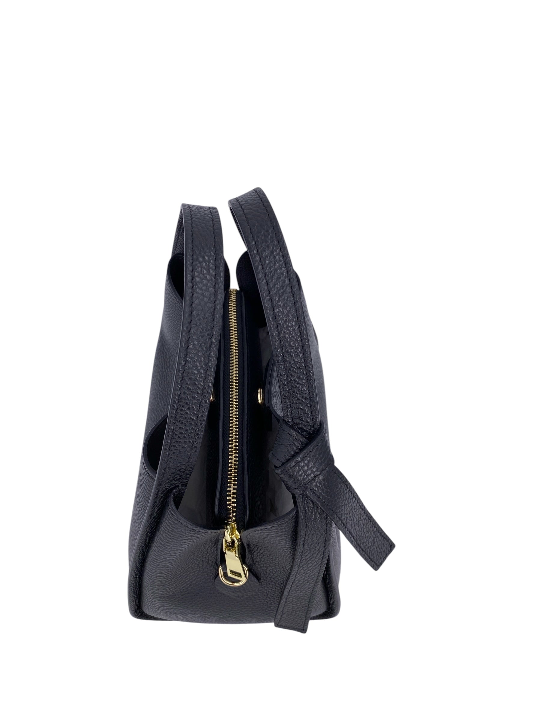 Colette – Women's handbag and shoulder bag in genuine Italian leather with double rigid handles