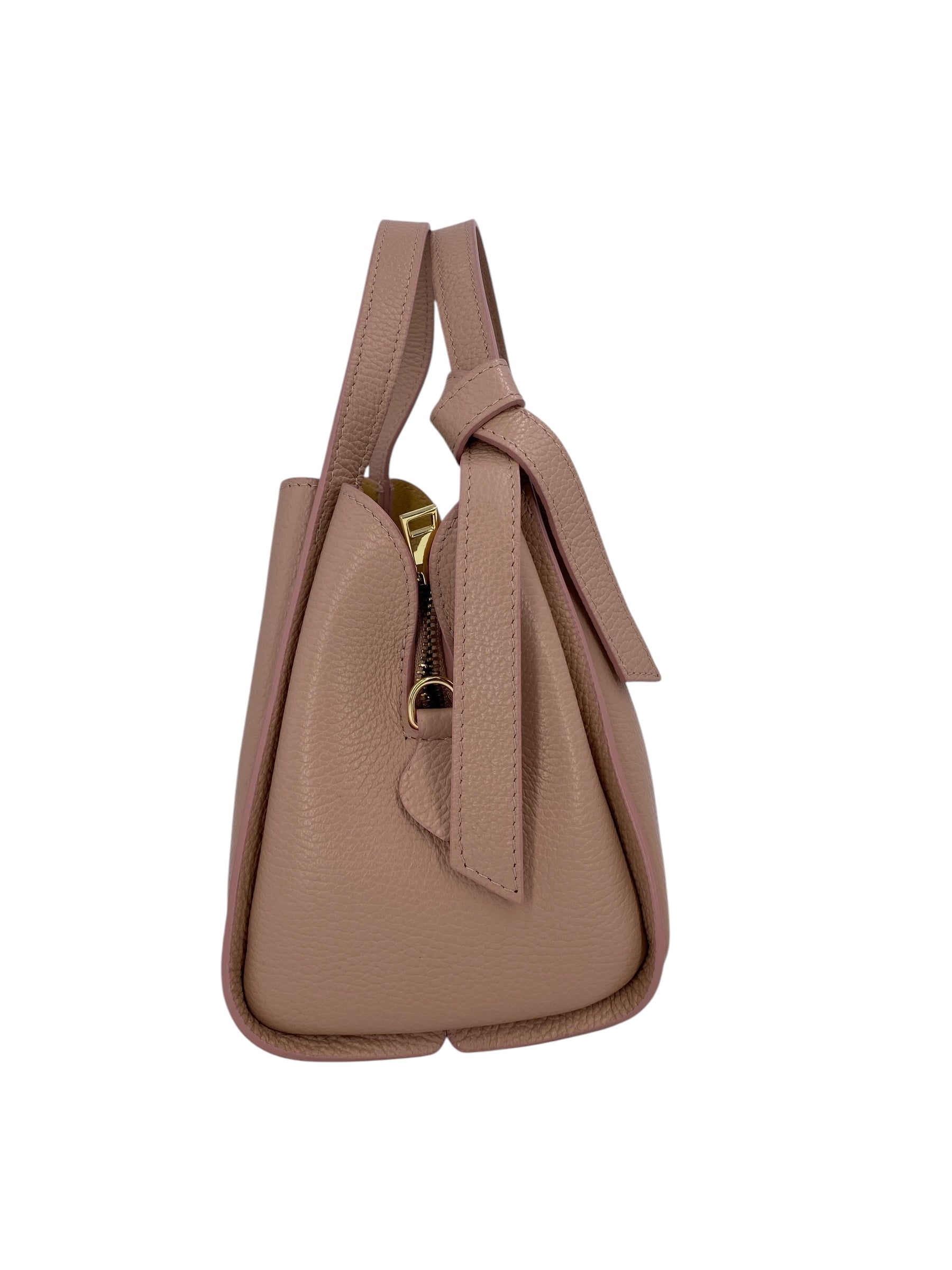 Colette – Women's handbag and shoulder bag in genuine Italian leather with double rigid handles