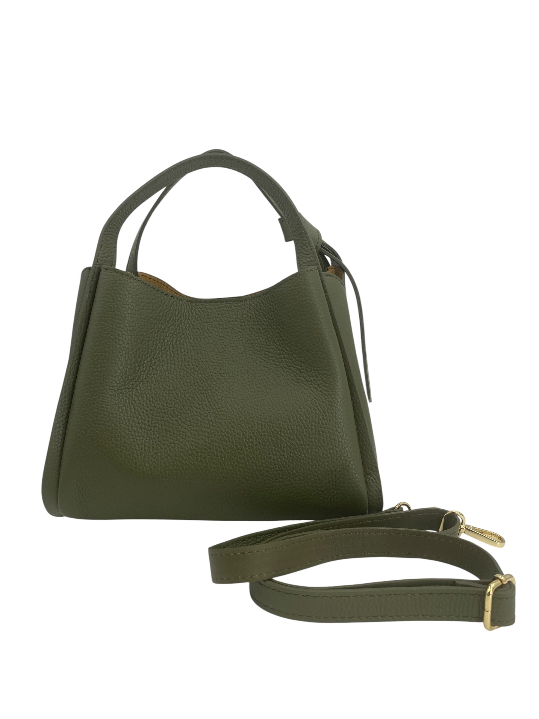 Colette – Women's handbag and shoulder bag in genuine Italian leather with double rigid handles