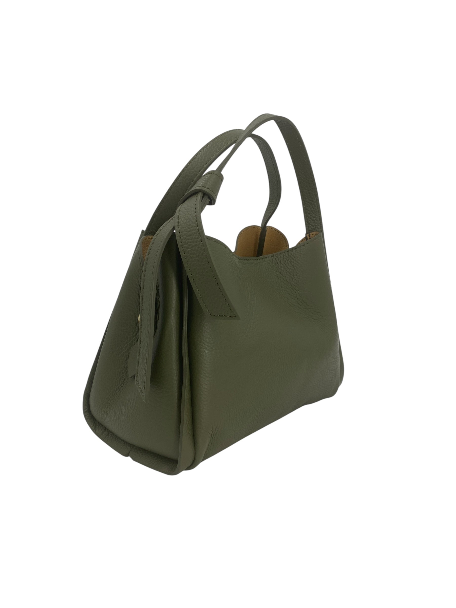 Colette – Women's handbag and shoulder bag in genuine Italian leather with double rigid handles