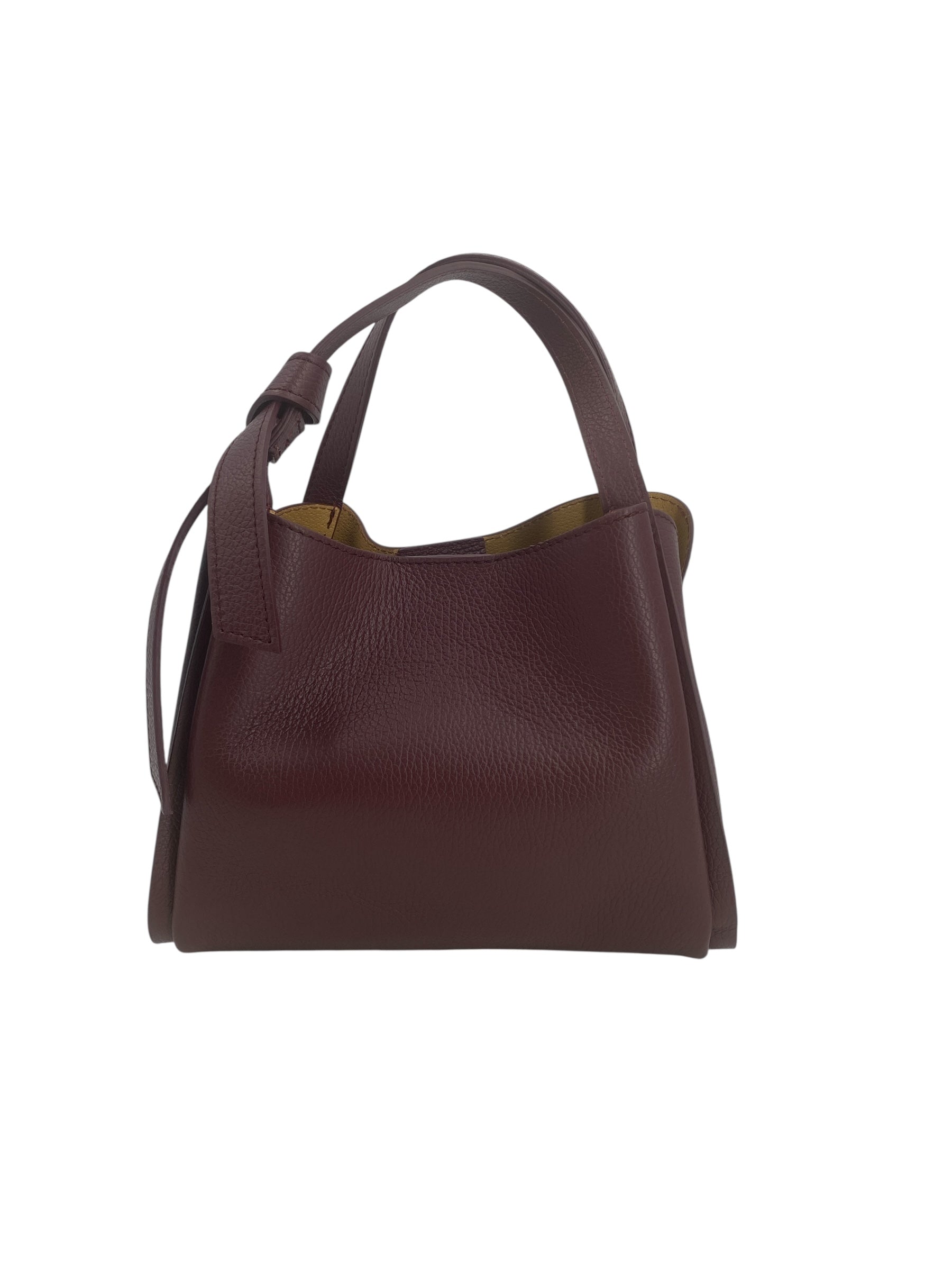 Colette – Women's handbag and shoulder bag in genuine Italian leather with double rigid handles
