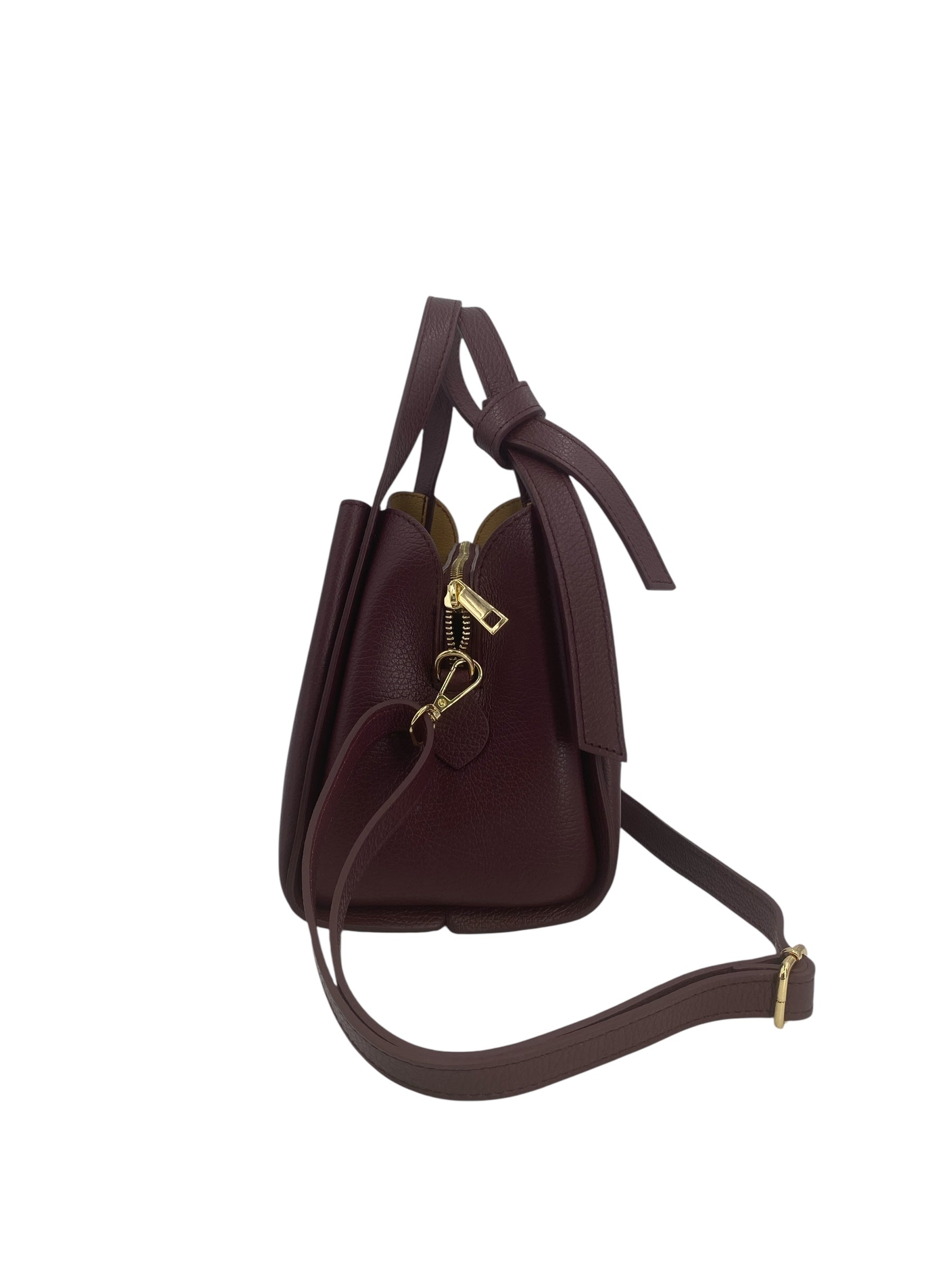 Colette – Women's handbag and shoulder bag in genuine Italian leather with double rigid handles