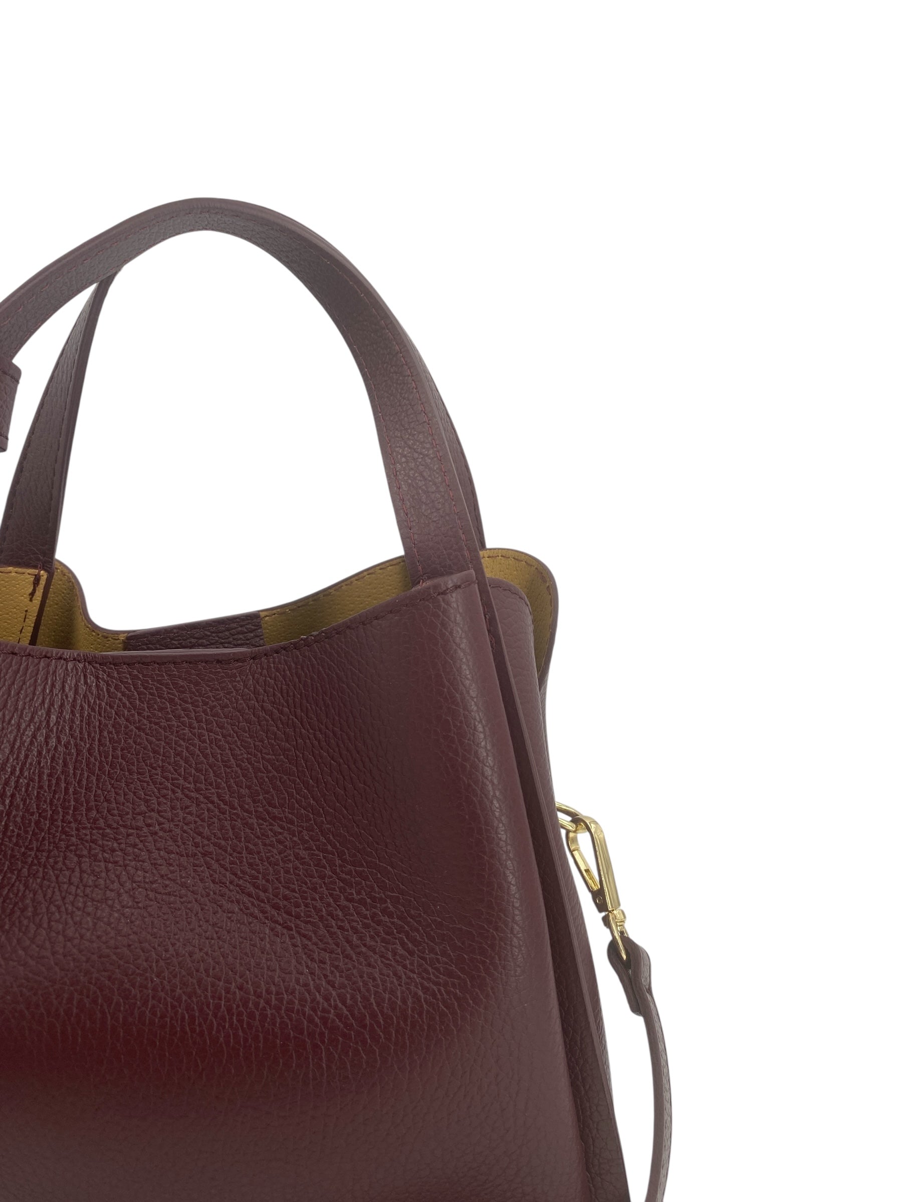 Colette – Women's handbag and shoulder bag in genuine Italian leather with double rigid handles