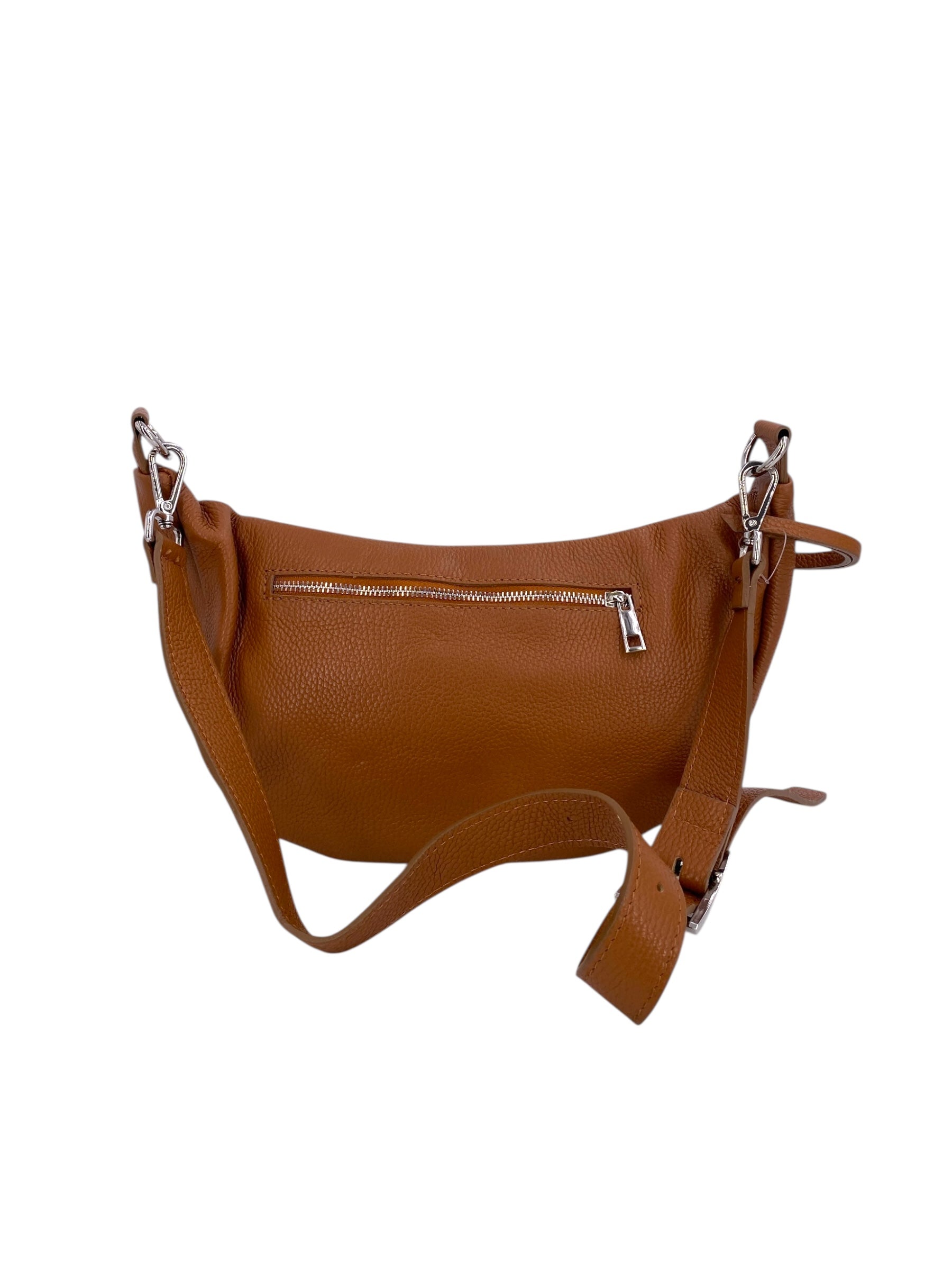 Paulette – Damen-Schulter- und Crossbody-Tasche aus echtem italienischen Kalbsleder mit geräumigem Innenraum