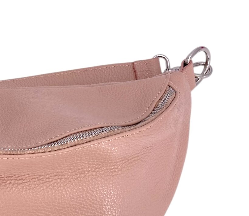 Paulette – Damen-Schulter- und Crossbody-Tasche aus echtem italienischen Kalbsleder mit geräumigem Innenraum