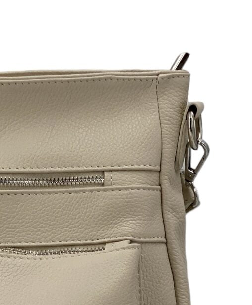 Odette – Damenhandtasche, Schultertasche und Crossbody Bag aus echtem italienischen Leder mit verstärkten Nähten und organisiertem Innenraum