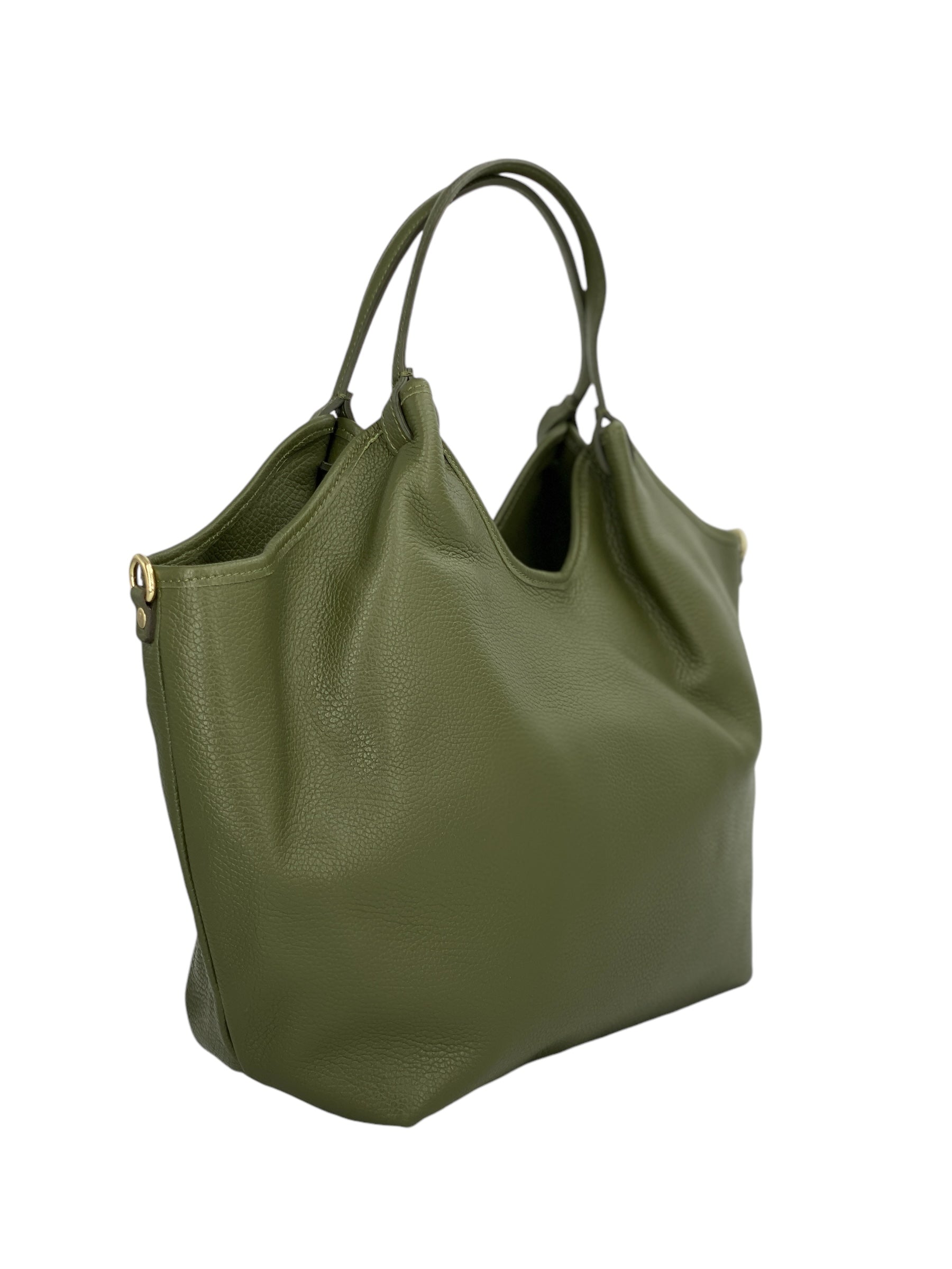 Sophie – Women's handbag, shoulder bag and crossbody bag in genuine Italian leather with large central compartment