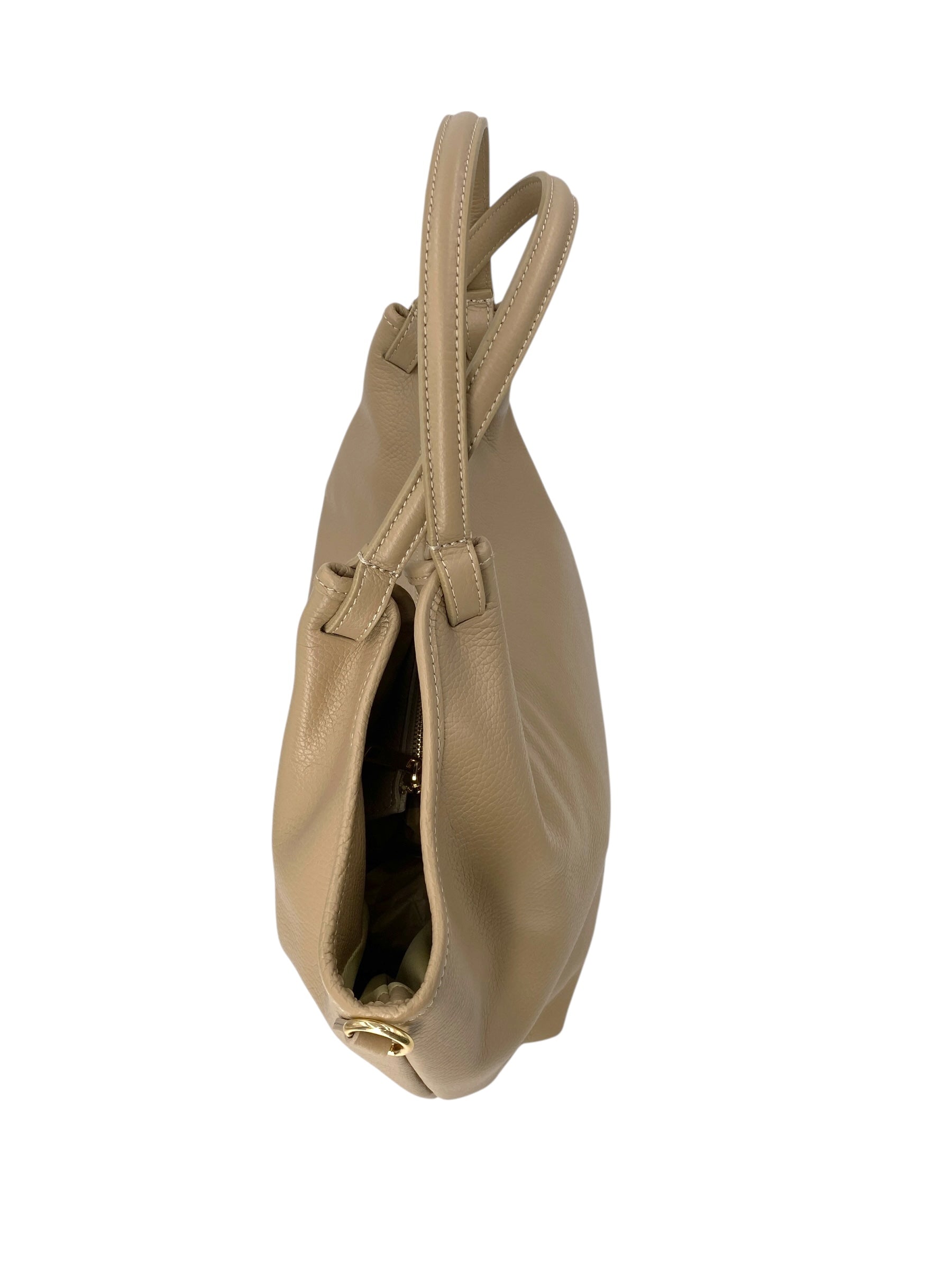 Sophie – Women's handbag, shoulder bag and crossbody bag in genuine Italian leather with large central compartment