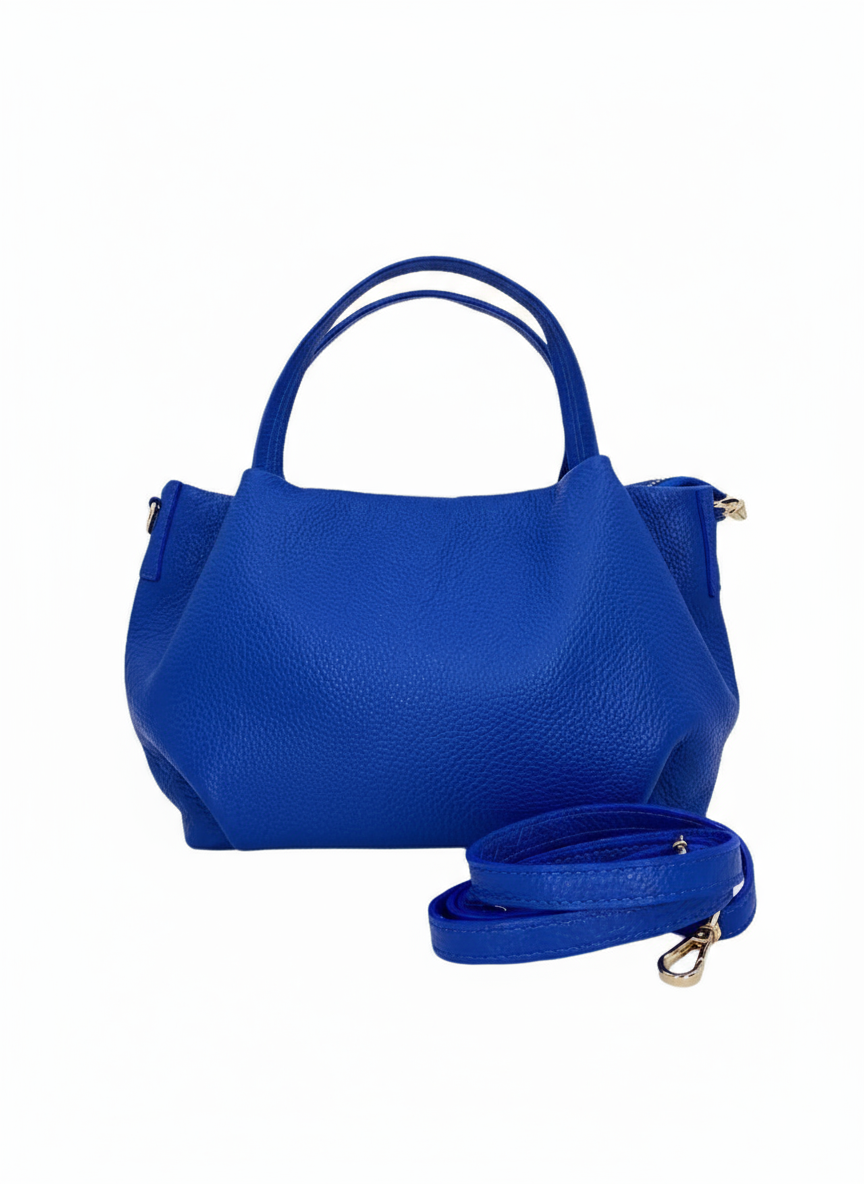 Cristine – Damen-Schulter- und Crossbody-Tasche aus echtem italienischen Kalbsleder