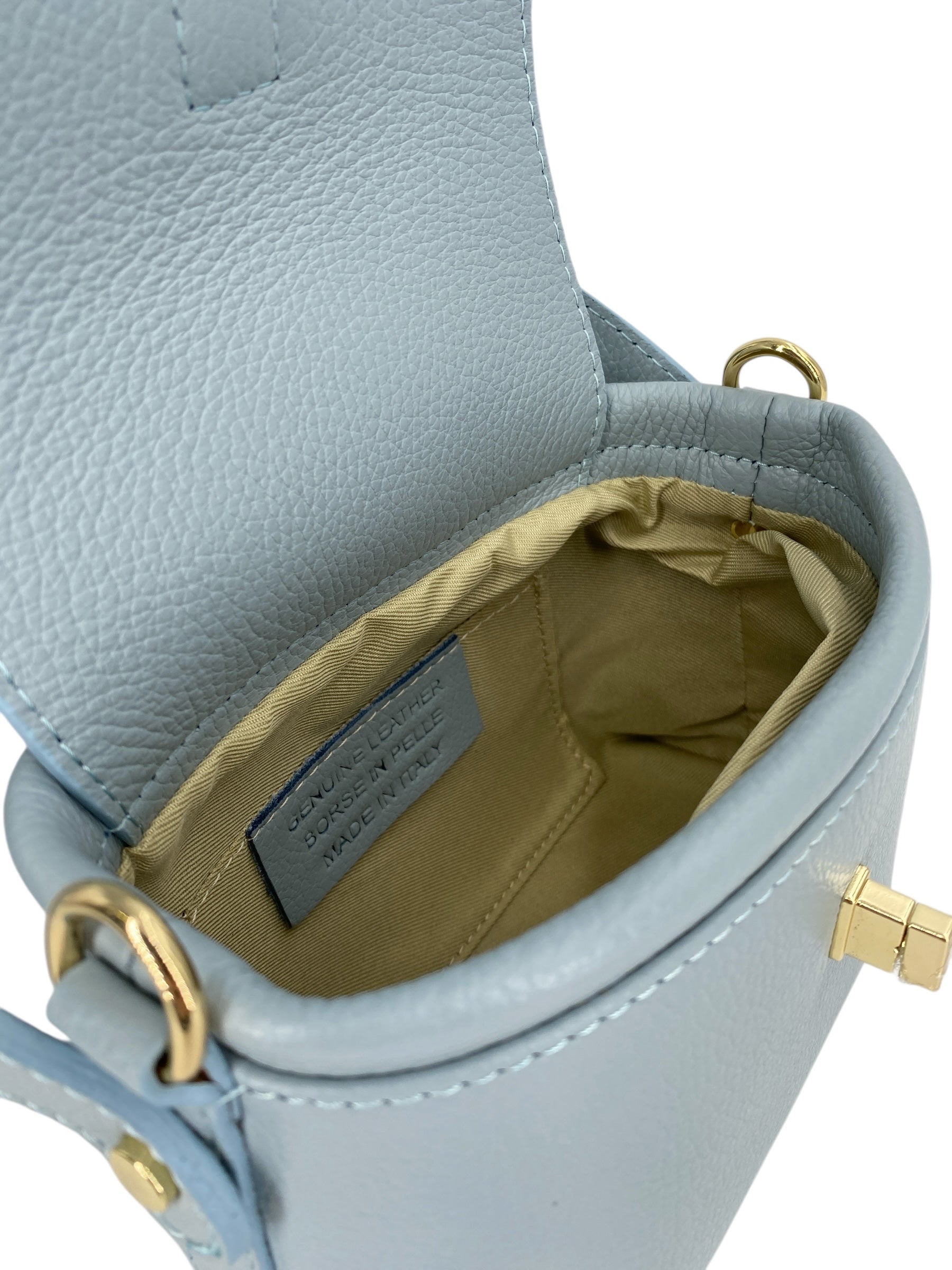Vivienne – Damenhandtasche und Umhängetasche aus echtem italienischen Leder mit verstärktem Boden