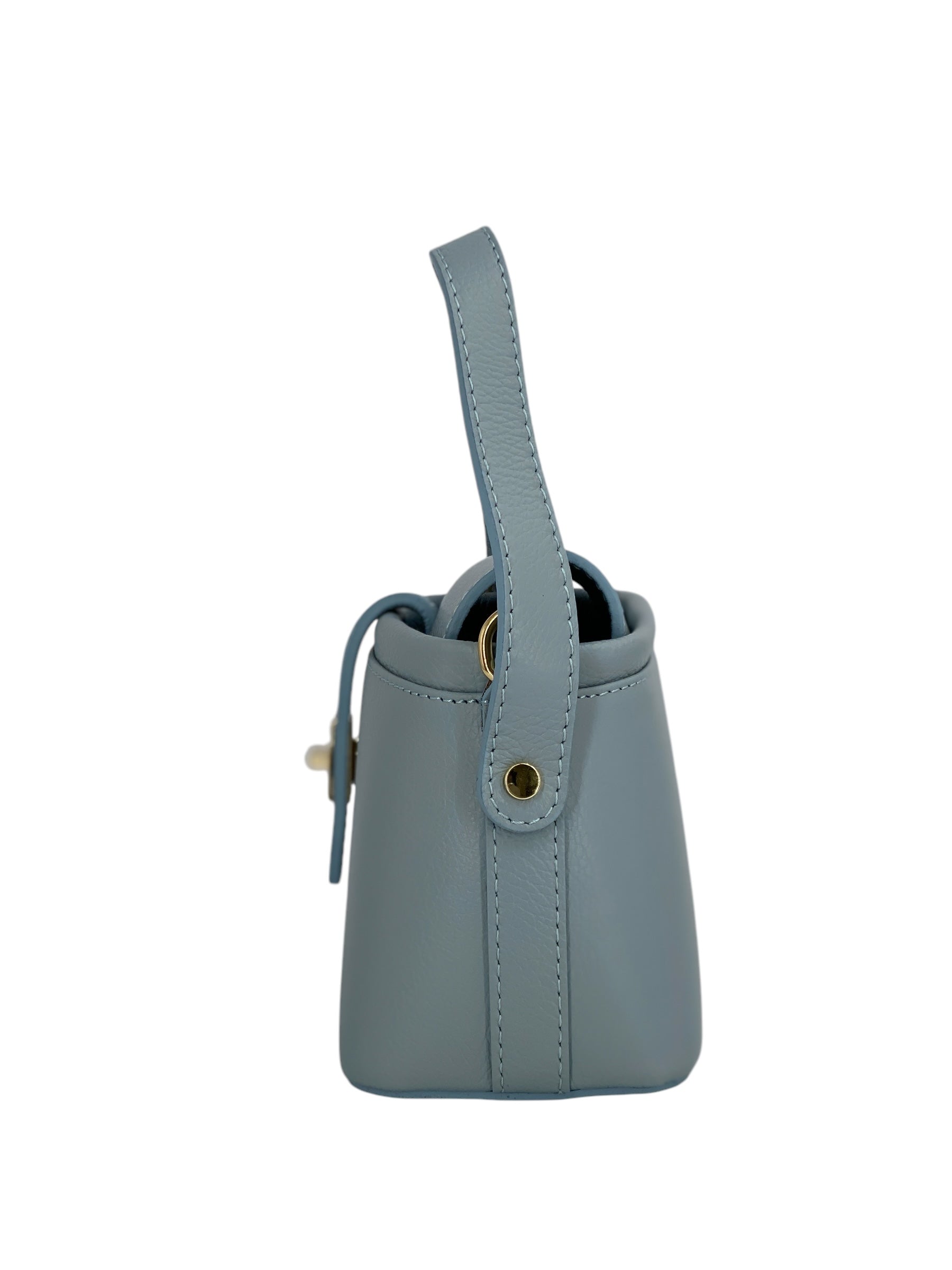 Vivienne – Damenhandtasche und Umhängetasche aus echtem italienischen Leder mit verstärktem Boden