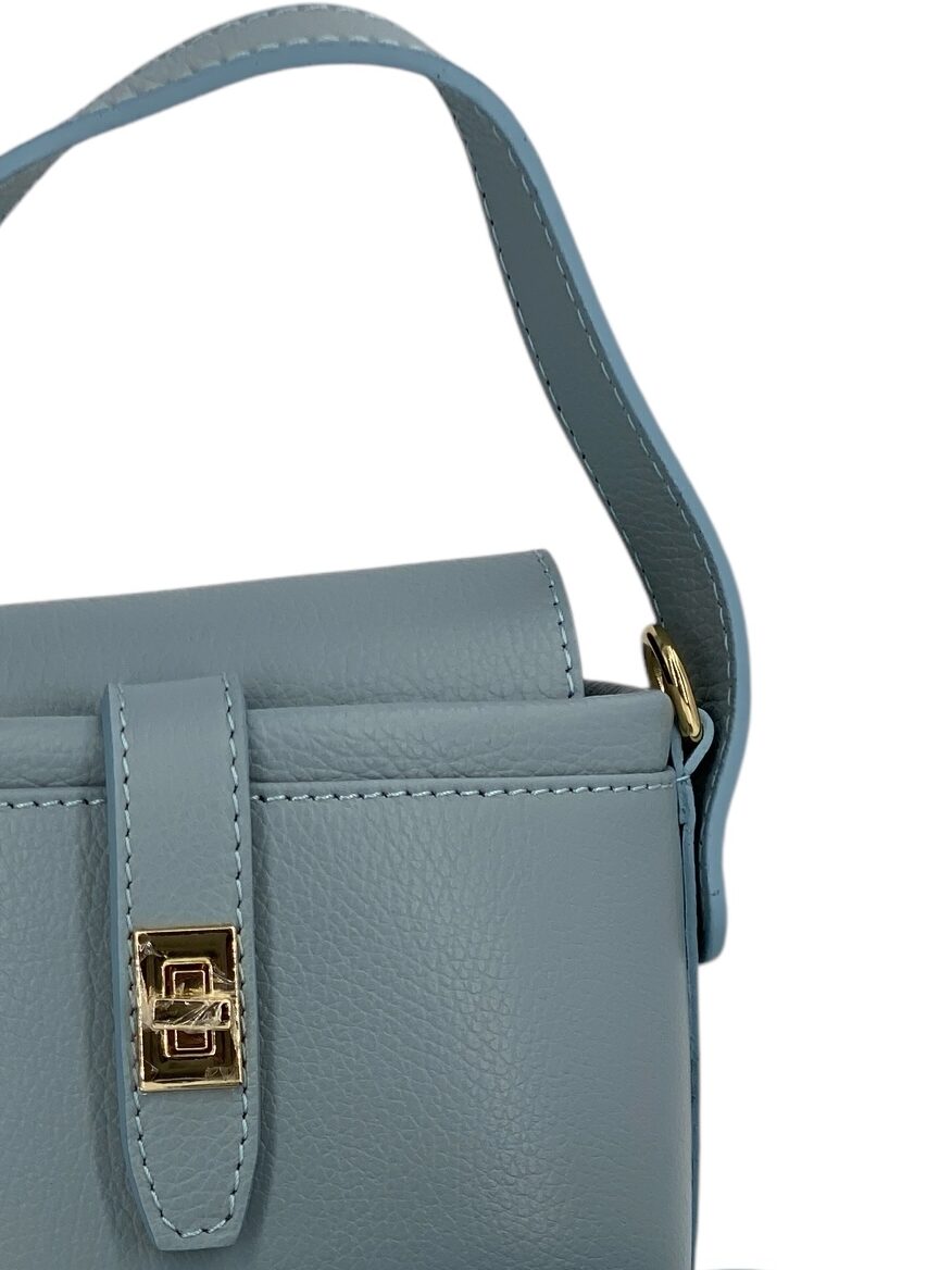 Vivienne – Damenhandtasche und Umhängetasche aus echtem italienischen Leder mit verstärktem Boden