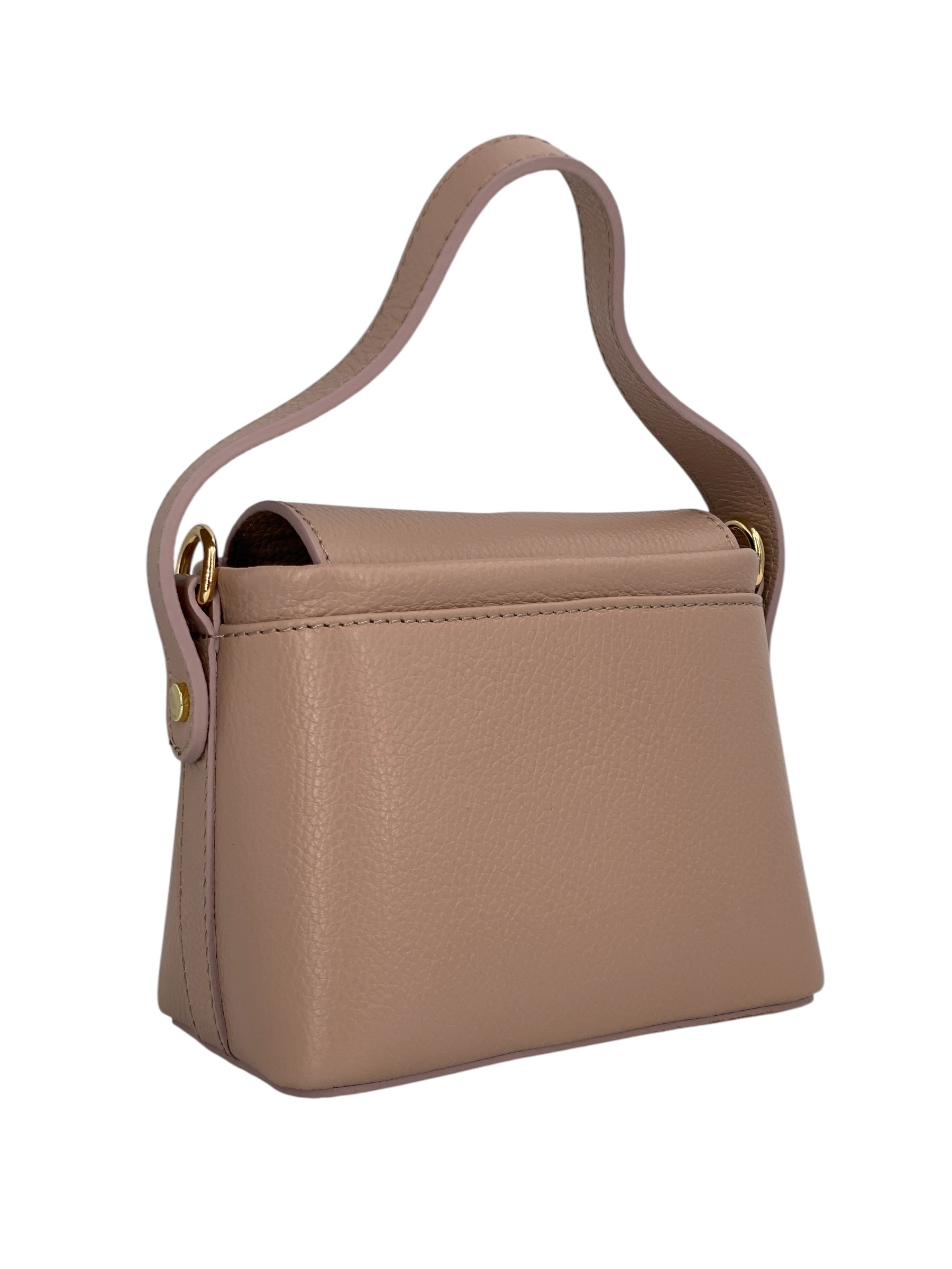 Vivienne – Damenhandtasche und Umhängetasche aus echtem italienischen Leder mit verstärktem Boden