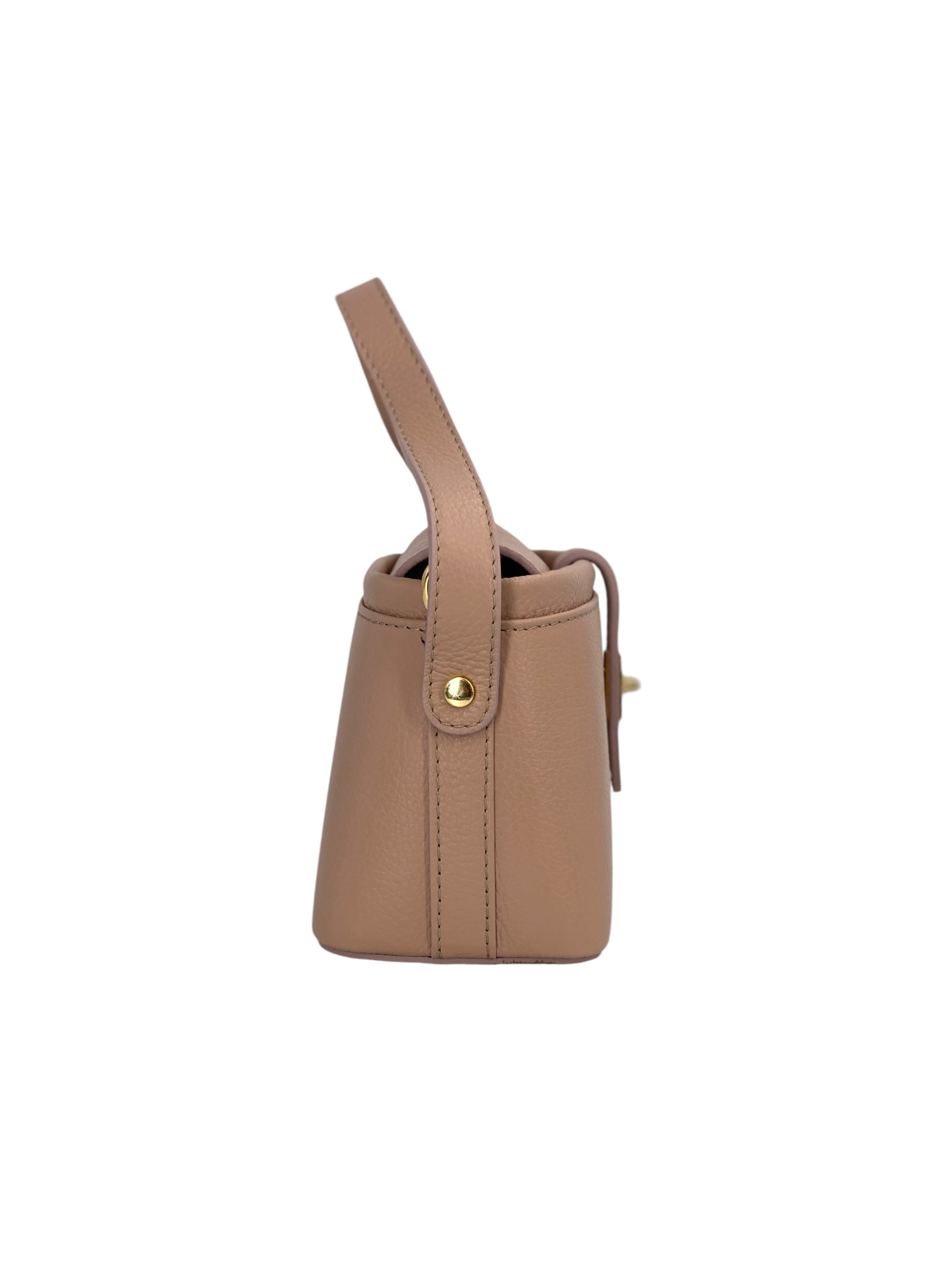 Vivienne – Damenhandtasche und Umhängetasche aus echtem italienischen Leder mit verstärktem Boden