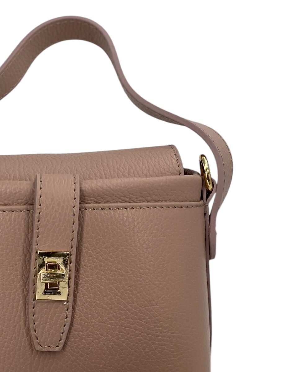 Vivienne – Damenhandtasche und Umhängetasche aus echtem italienischen Leder mit verstärktem Boden