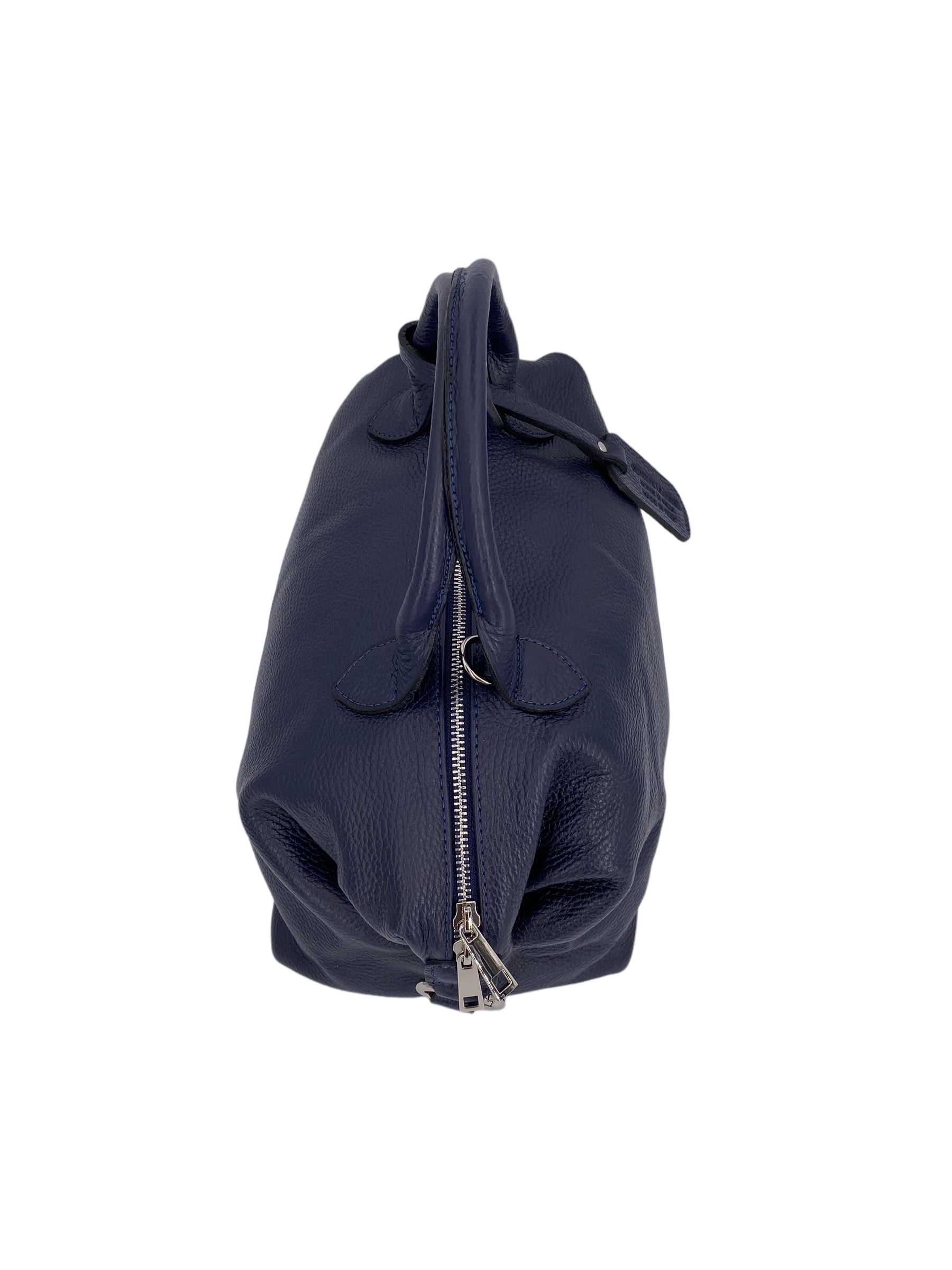Eleonore – Damenhandtasche und Umhängetasche aus echtem italienischen Leder mit großem Mittelfach