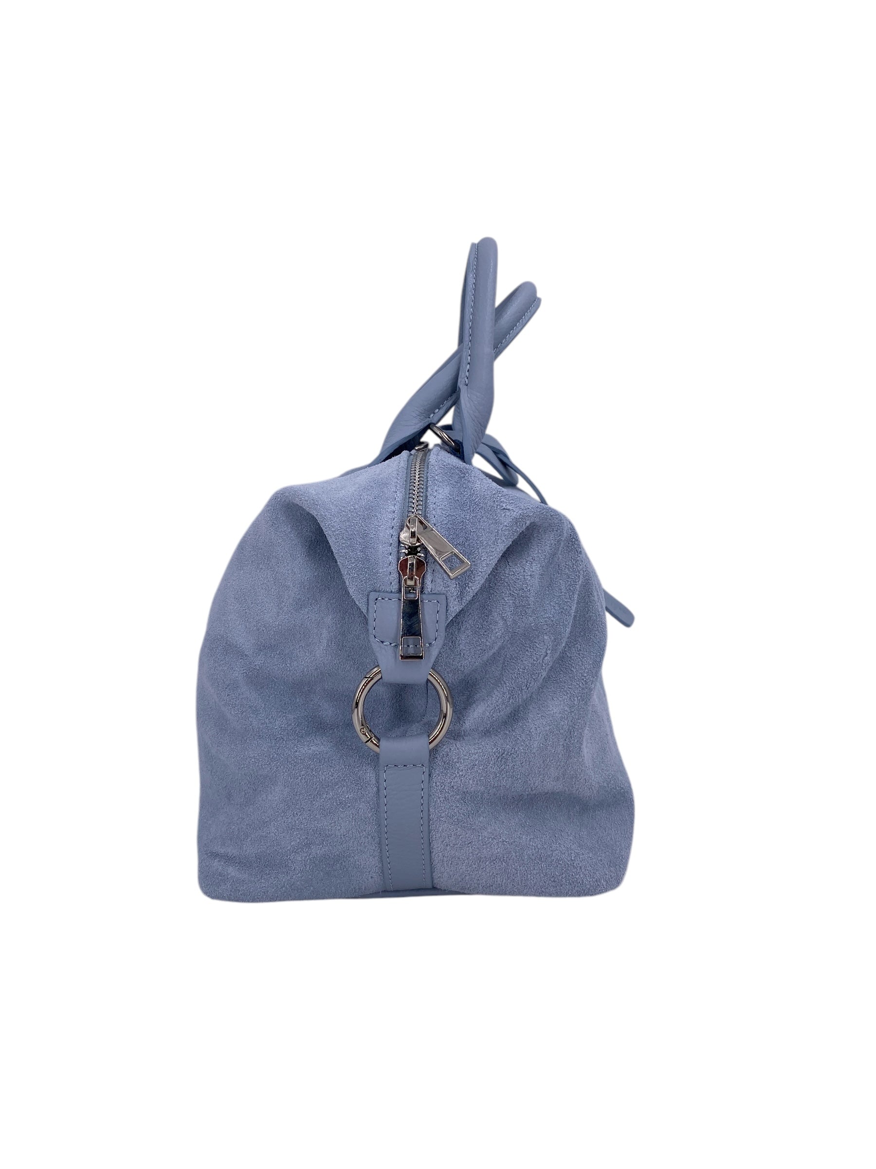 Eleonore – Damenhandtasche und Umhängetasche aus echtem italienischen Leder mit großem Mittelfach