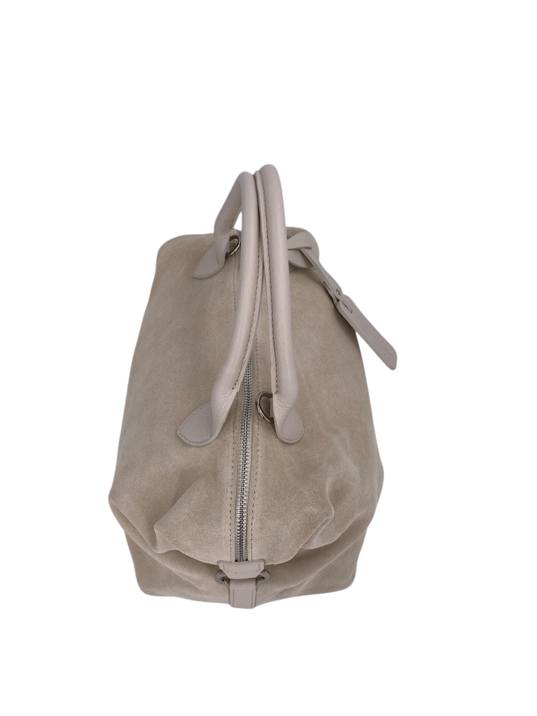 Eleonore – Damenhandtasche und Umhängetasche aus echtem italienischen Leder mit großem Mittelfach