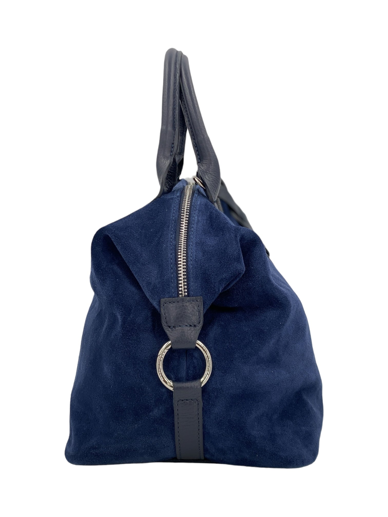 Eleonore – Damenhandtasche und Umhängetasche aus echtem italienischen Leder mit großem Mittelfach