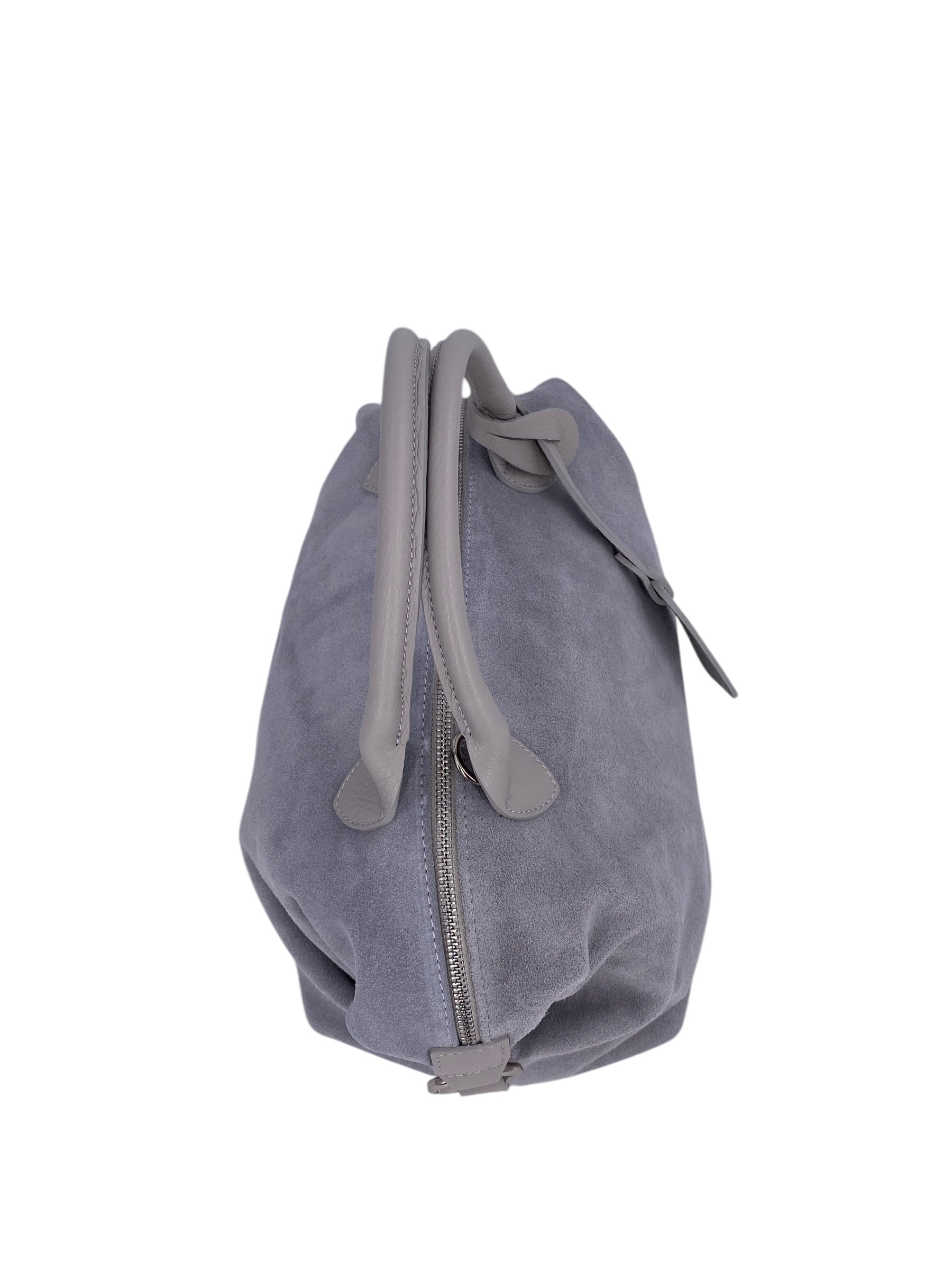 Eleonore – Damenhandtasche und Umhängetasche aus echtem italienischen Leder mit großem Mittelfach