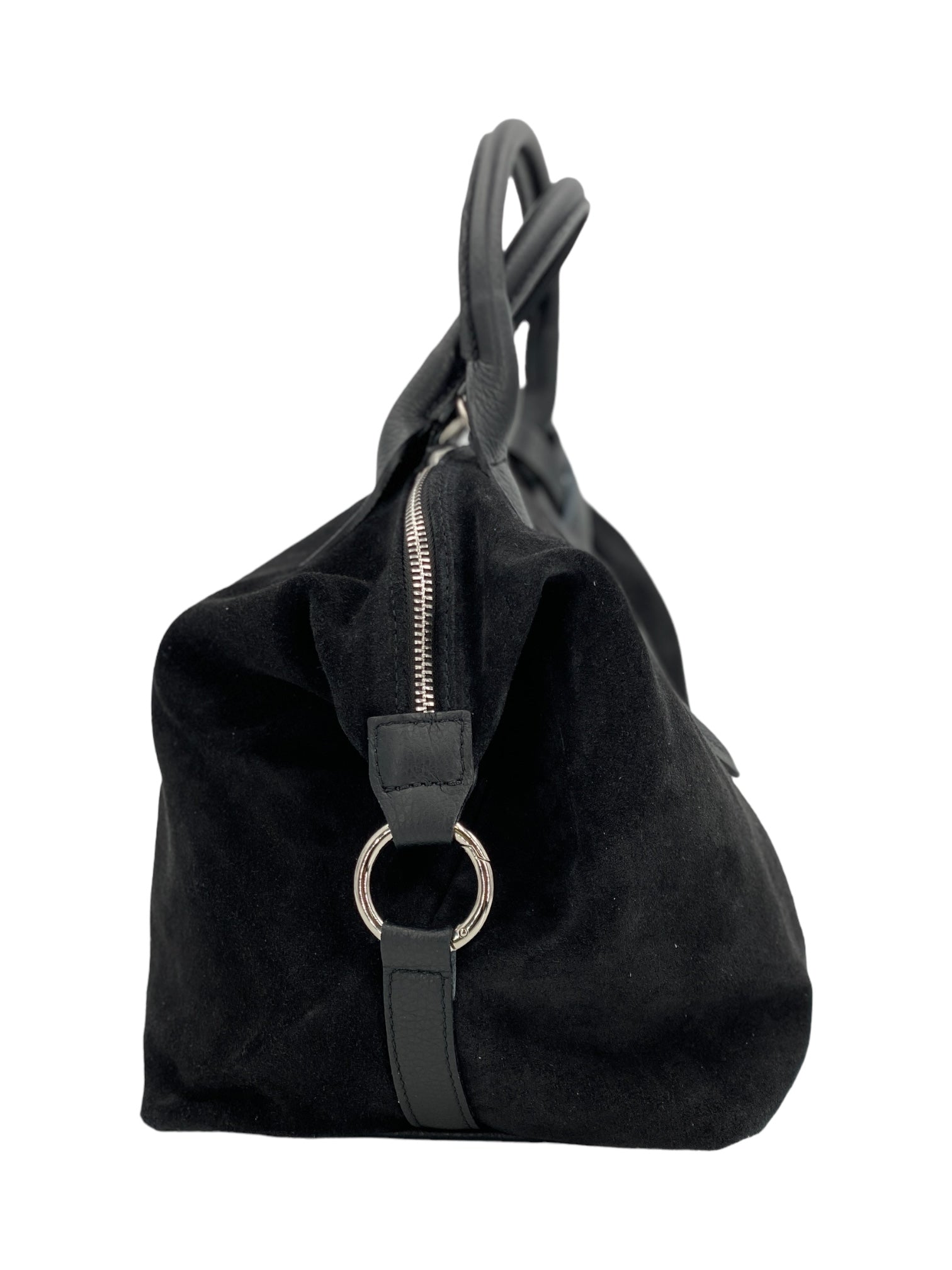 Eleonore – Damenhandtasche und Umhängetasche aus echtem italienischen Leder mit großem Mittelfach