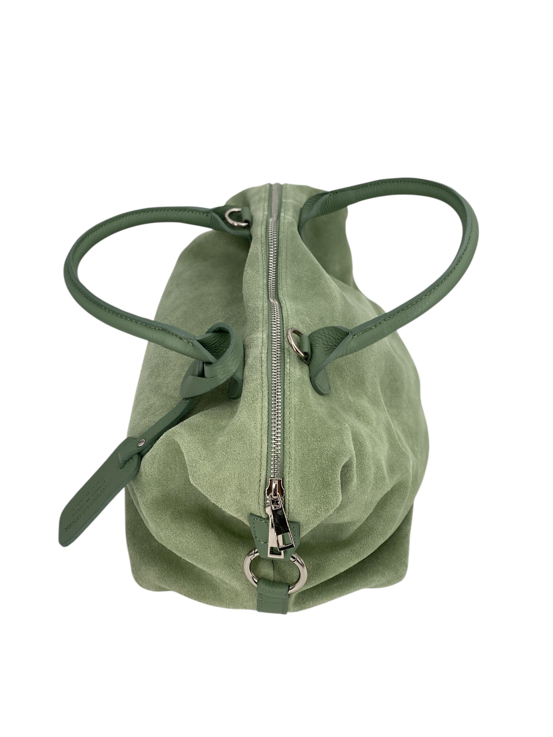 Eleonore – Damenhandtasche und Umhängetasche aus echtem italienischen Leder mit großem Mittelfach