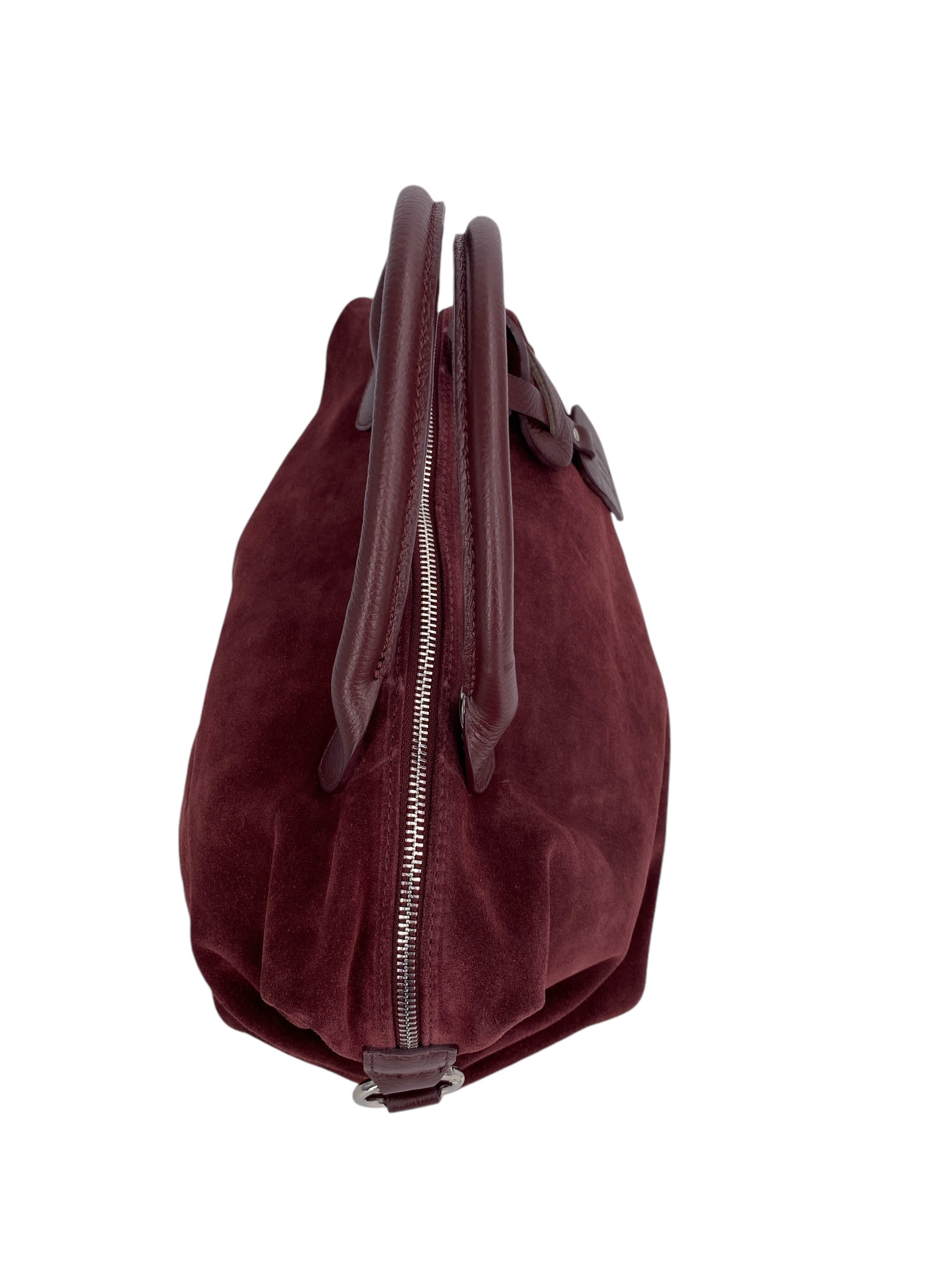 Eleonore – Damenhandtasche und Umhängetasche aus echtem italienischen Leder mit großem Mittelfach