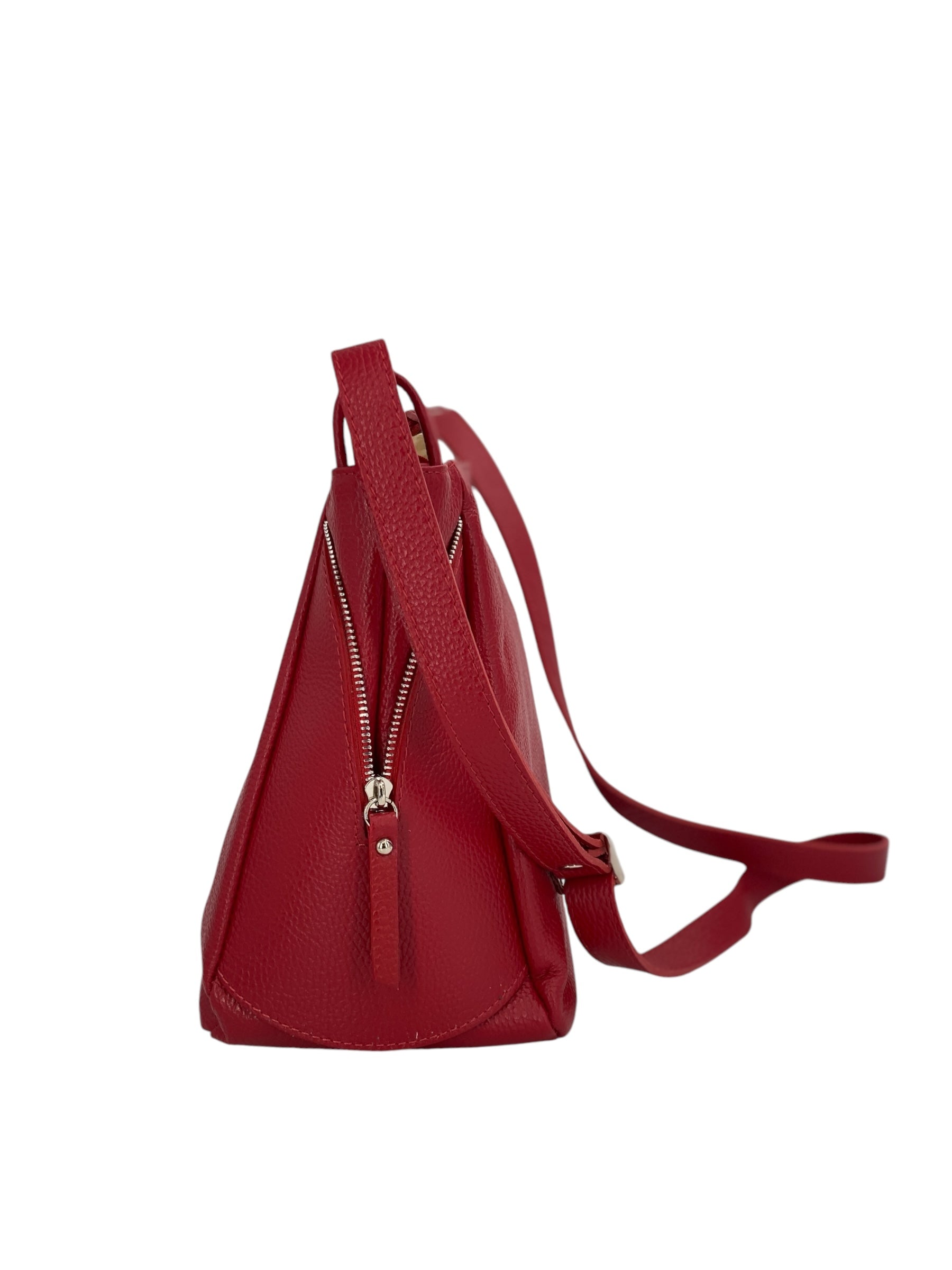 Thea – Damen Schulter- und Crossbodytasche aus echtem italienischen Leder mit geräumigem Innenraum