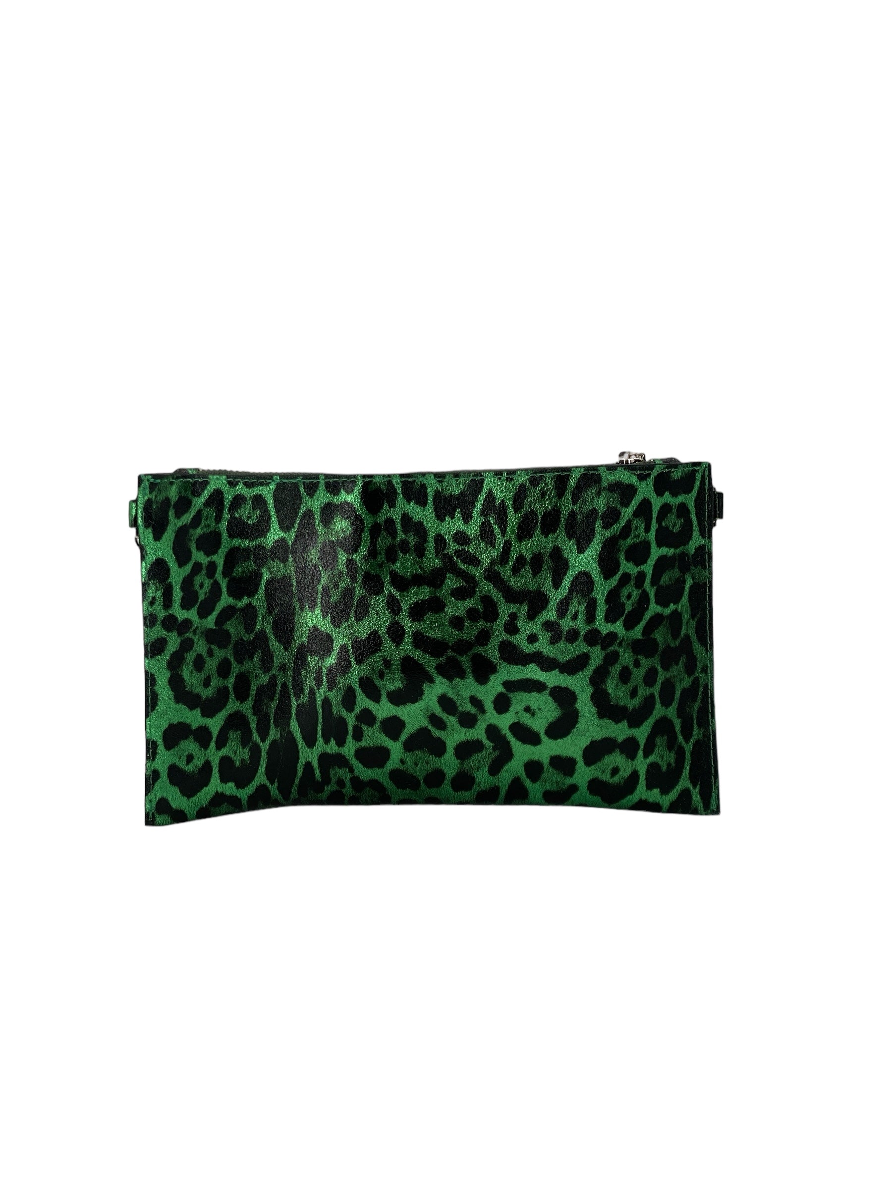 Cecile – Damenhandtasche und Umhängetasche aus echtem italienischen Leder mit abnehmbarer Mini-Clutch