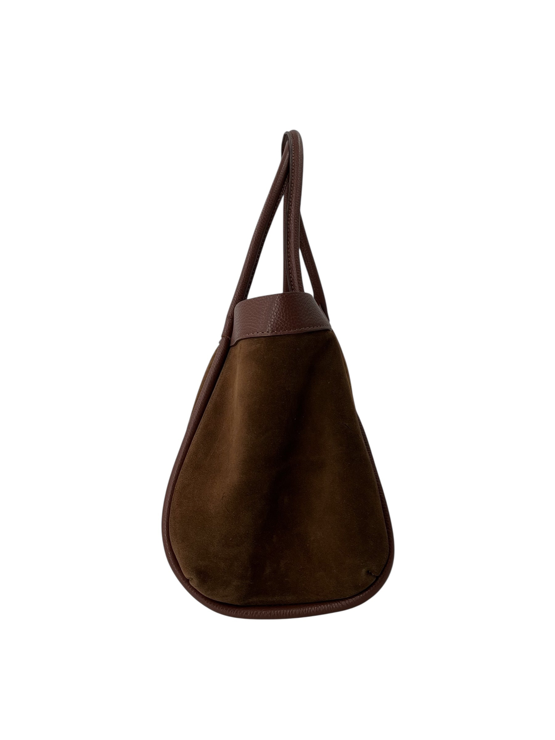Leontine – Damen-Schulter- und Crossbody-Tasche aus echtem italienischen Leder mit großem Mittelfach