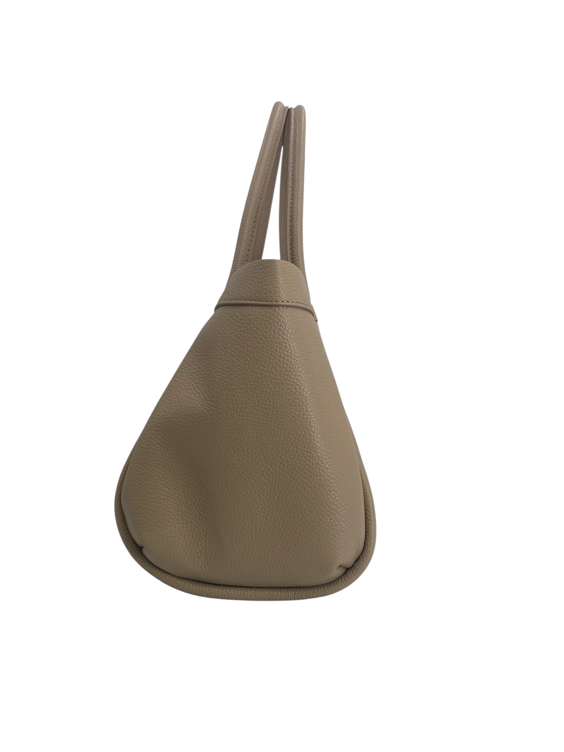 Leontine – Damen-Schulter- und Crossbody-Tasche aus echtem italienischen Leder mit großem Mittelfach