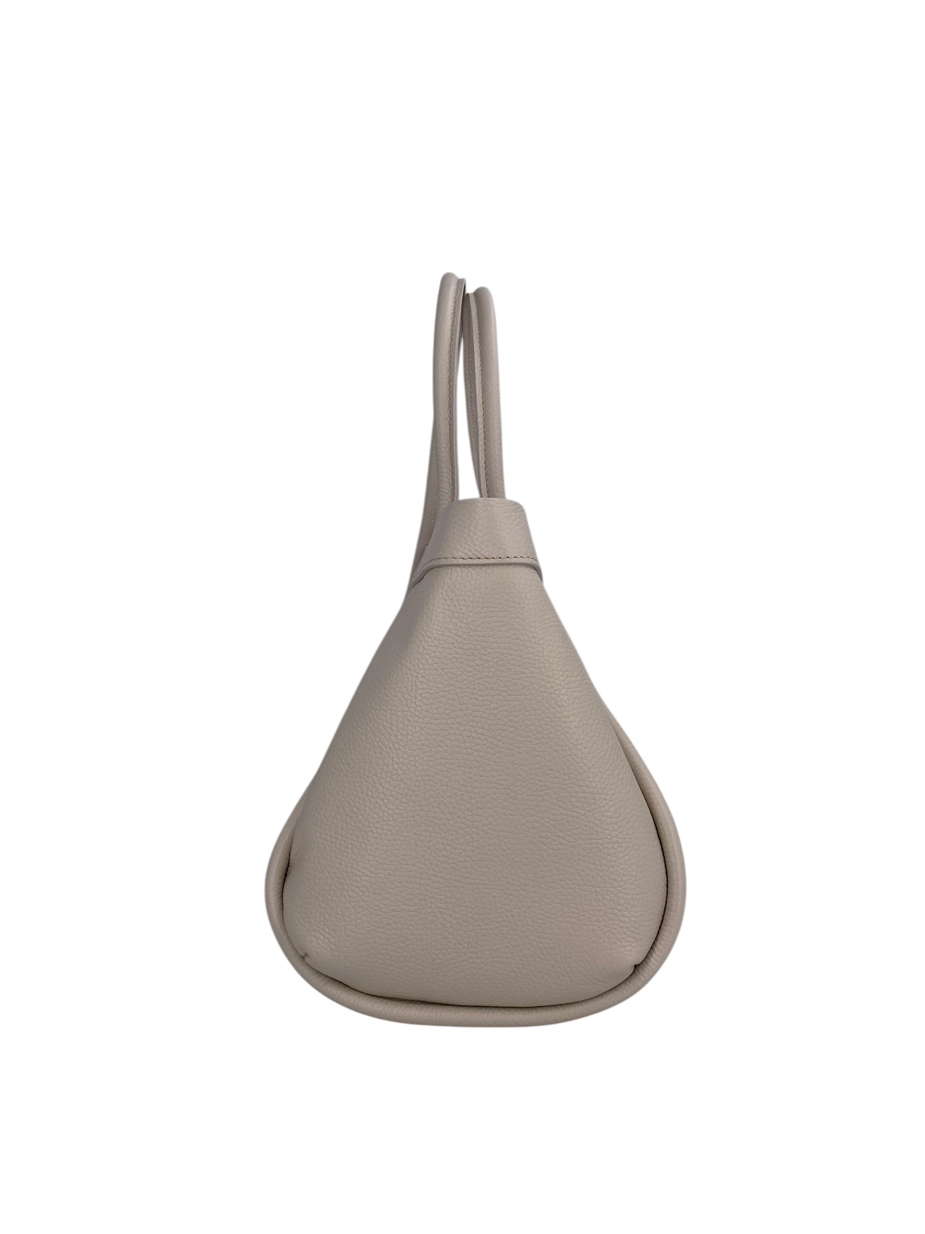 Leontine – Damen-Schulter- und Crossbody-Tasche aus echtem italienischen Leder mit großem Mittelfach
