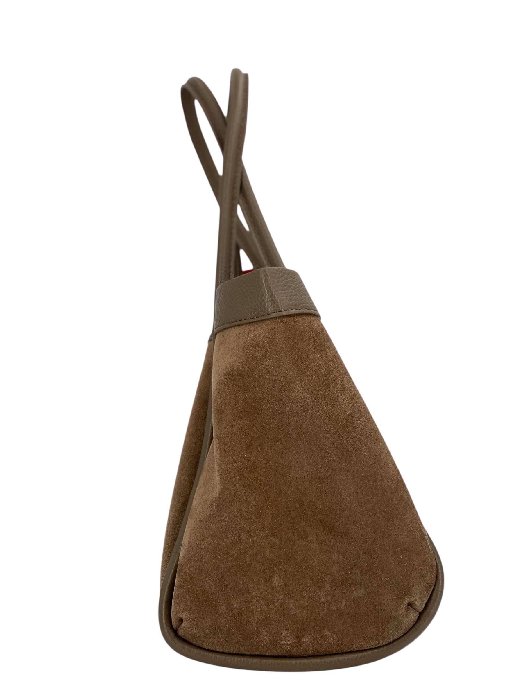 Leontine – Damen-Schulter- und Crossbody-Tasche aus echtem italienischen Leder mit großem Mittelfach