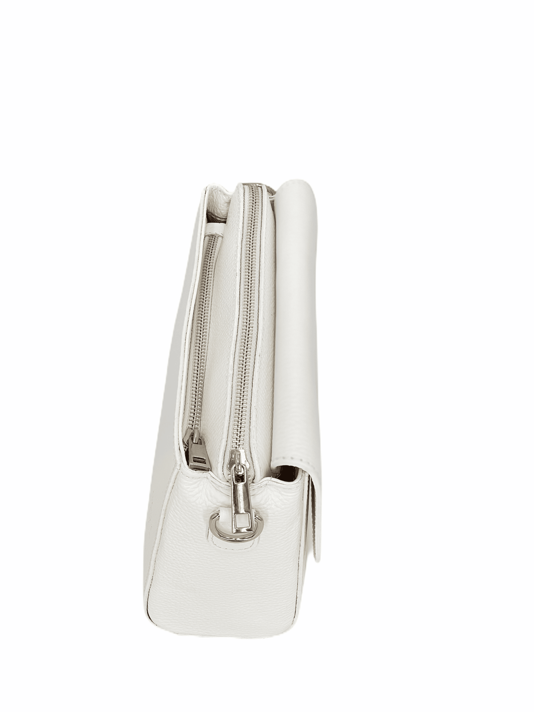Apolline – Women's shoulder bag in genuine Italian leather with 3 compartments