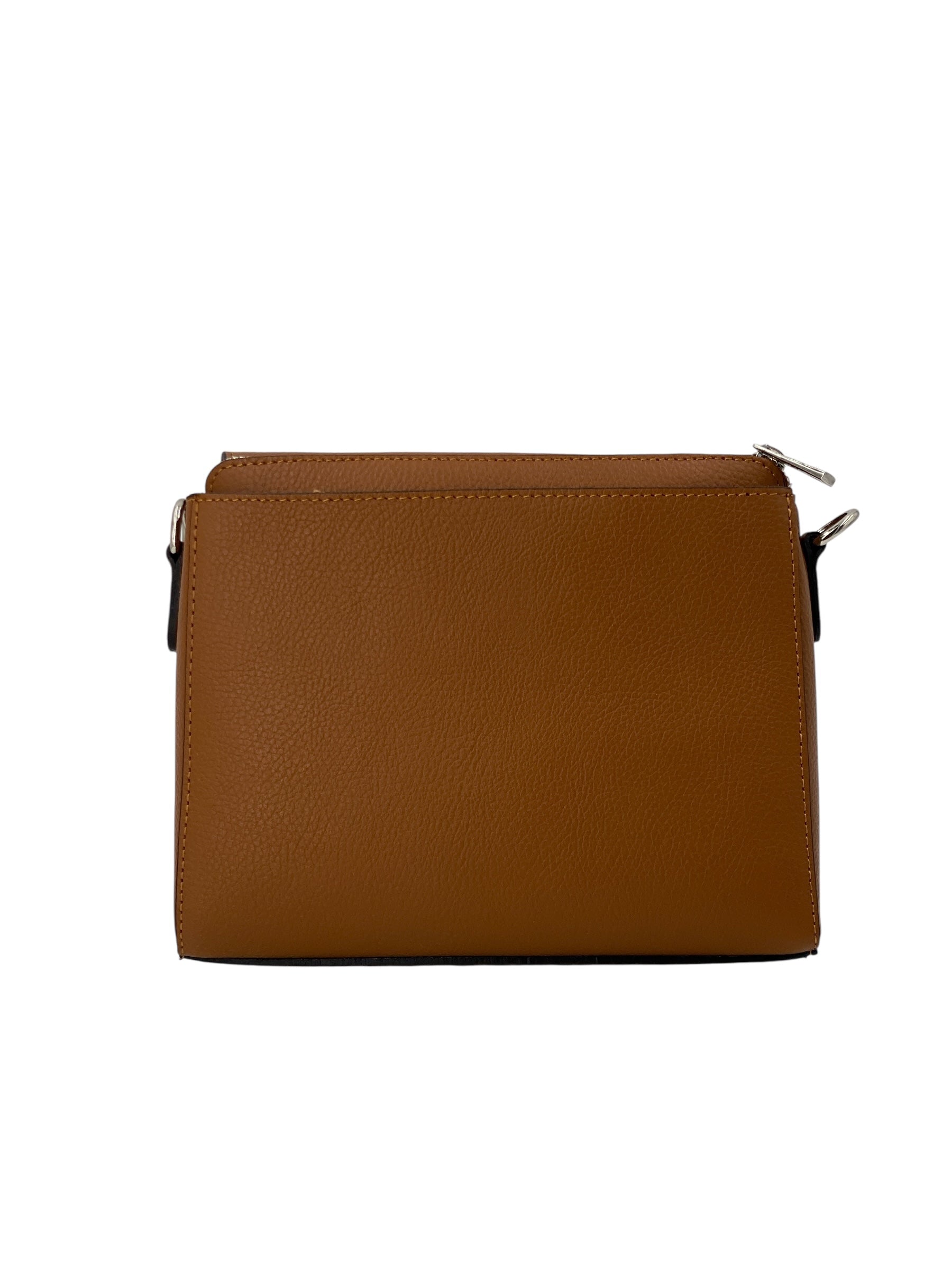 Apolline – Women's shoulder bag in genuine Italian leather with 3 compartments