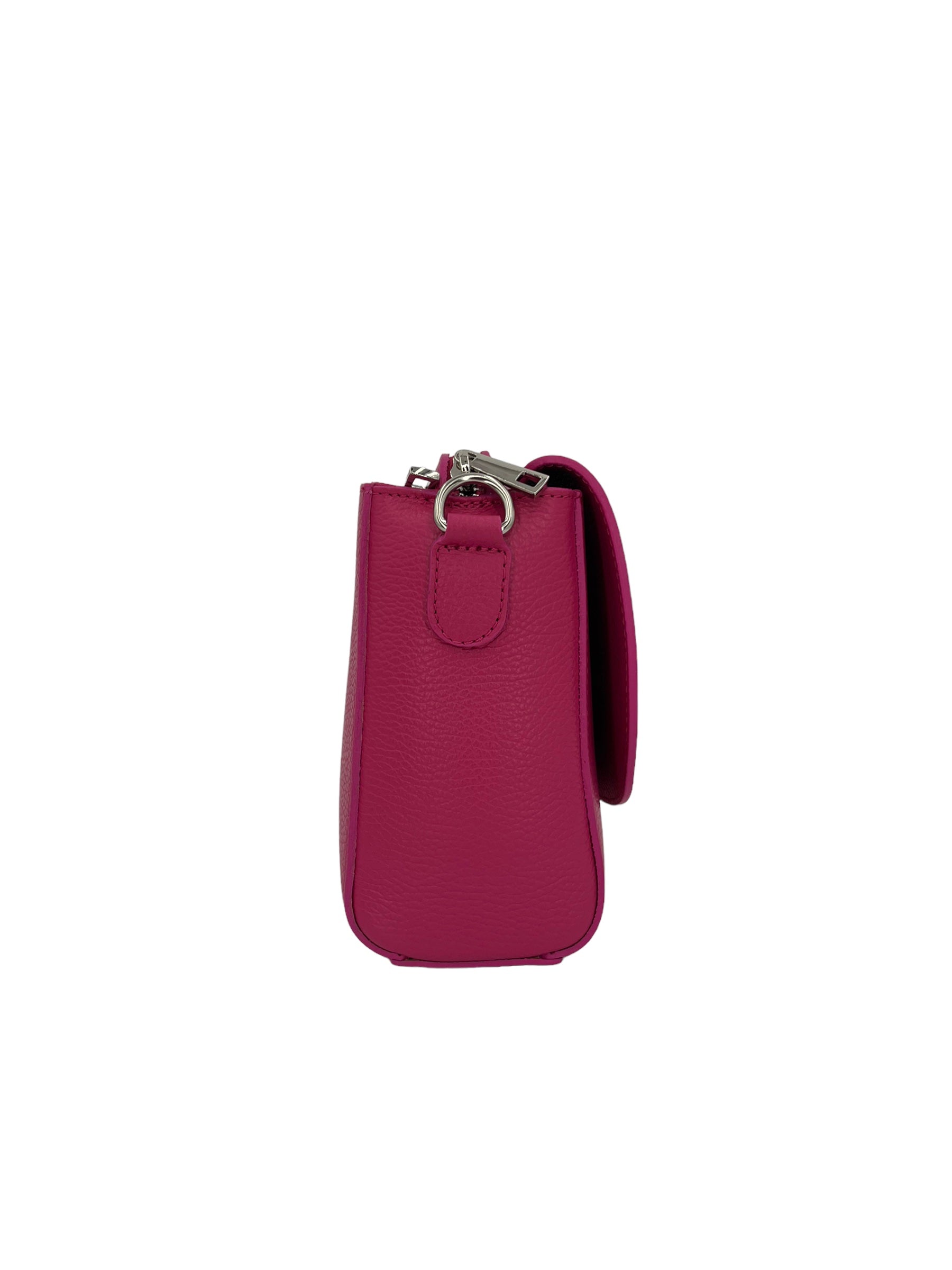 Apolline – Women's shoulder bag in genuine Italian leather with 3 compartments