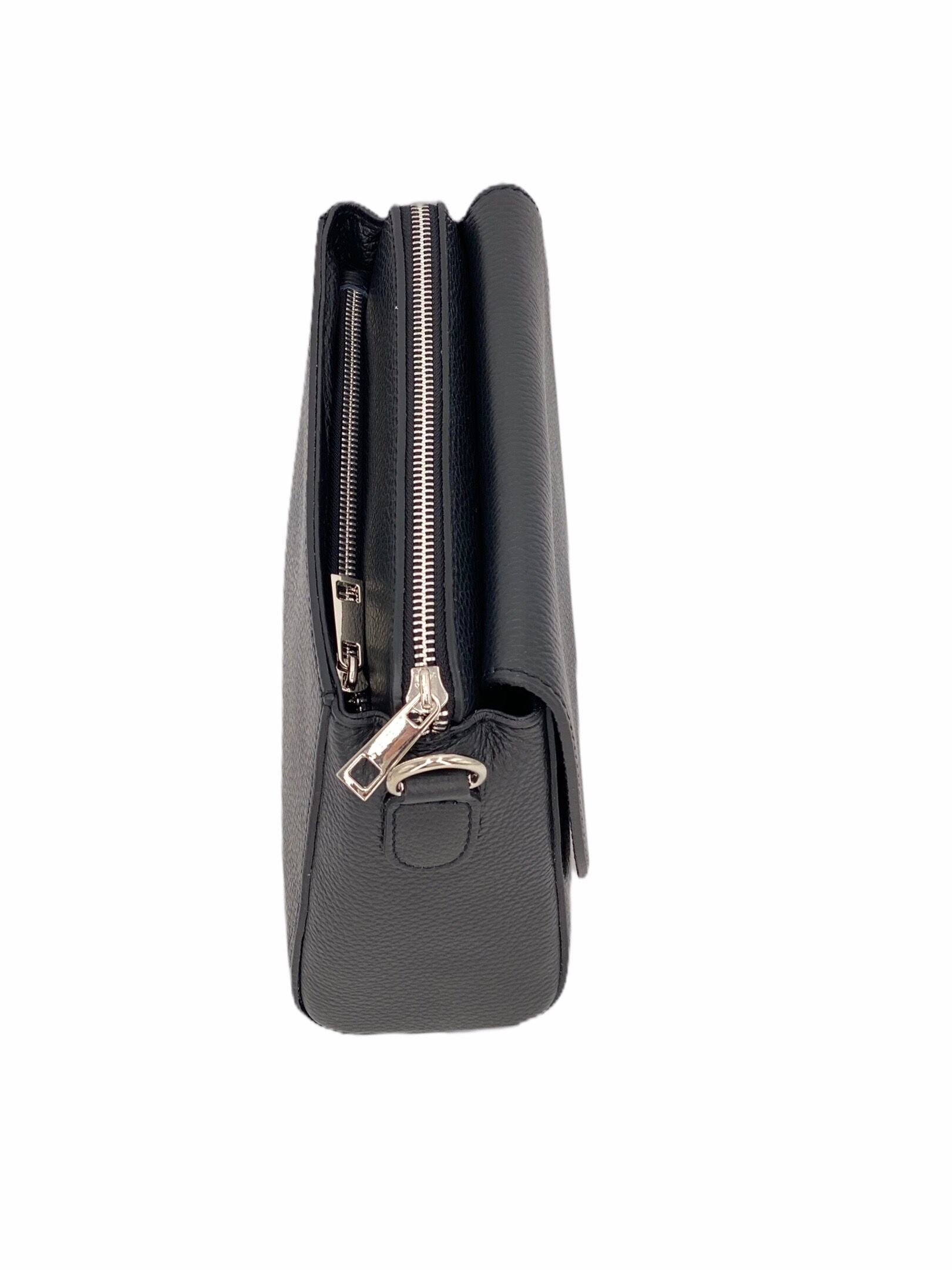 Apolline – Women's shoulder bag in genuine Italian leather with 3 compartments